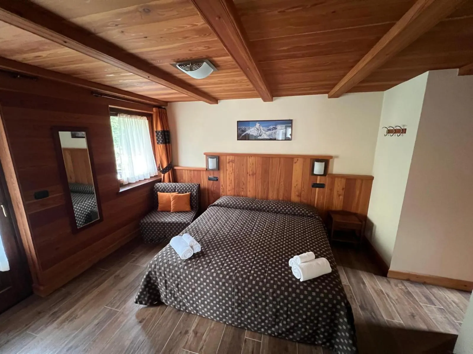 Bed in Villa Americana Chambres d'Hotes