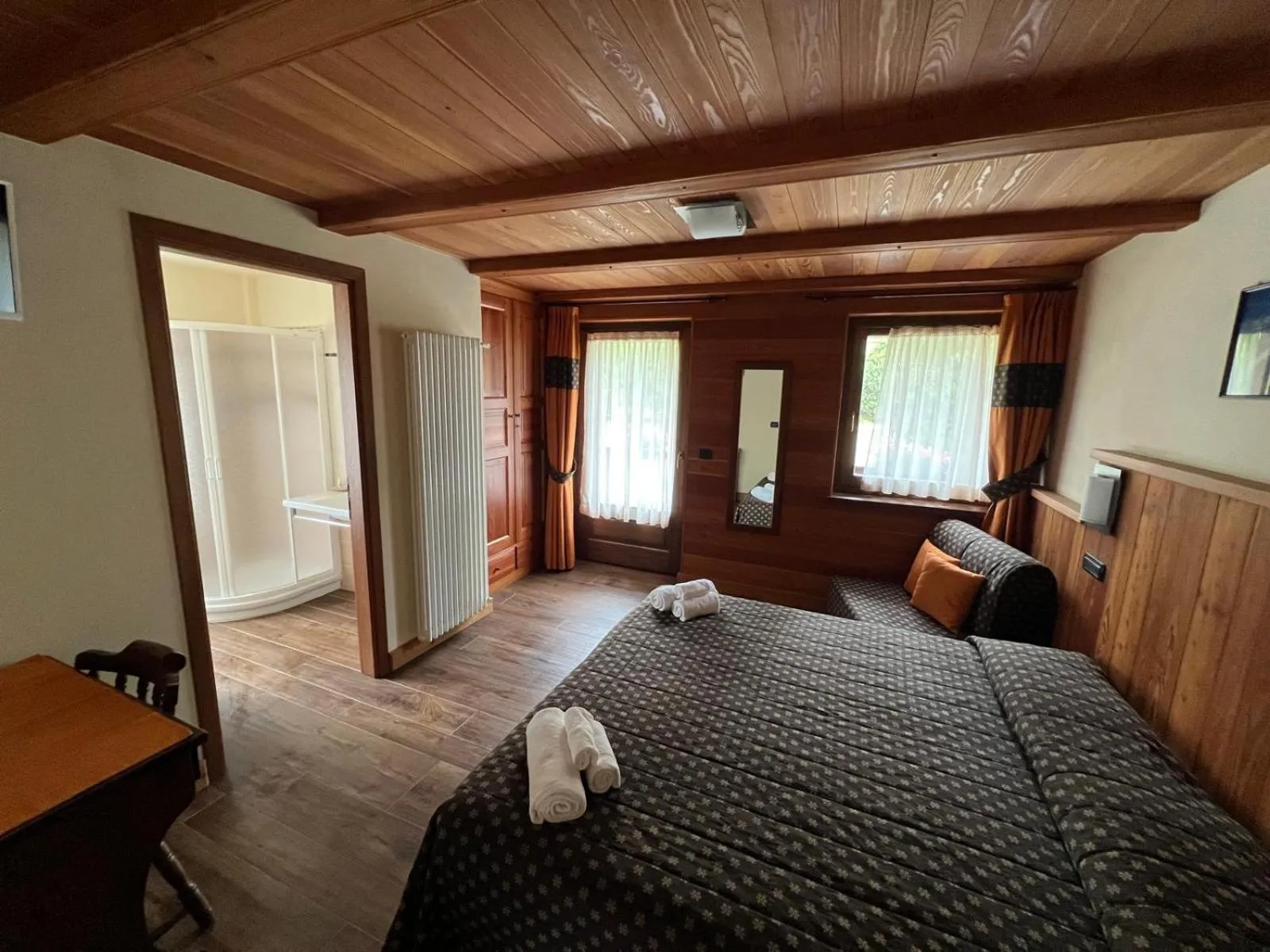 Bed in Villa Americana Chambres d'Hotes