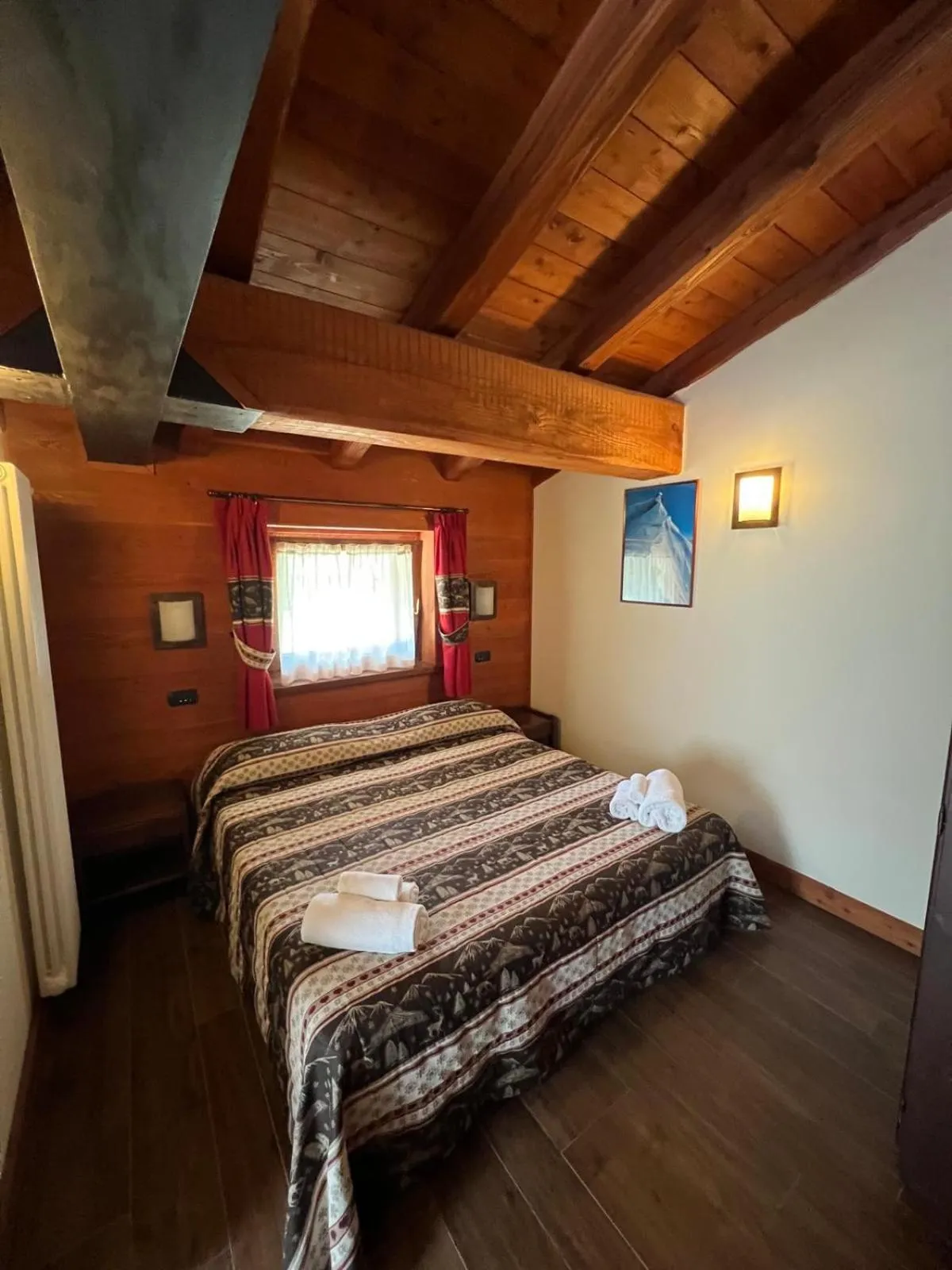 Bed in Villa Americana Chambres d'Hotes