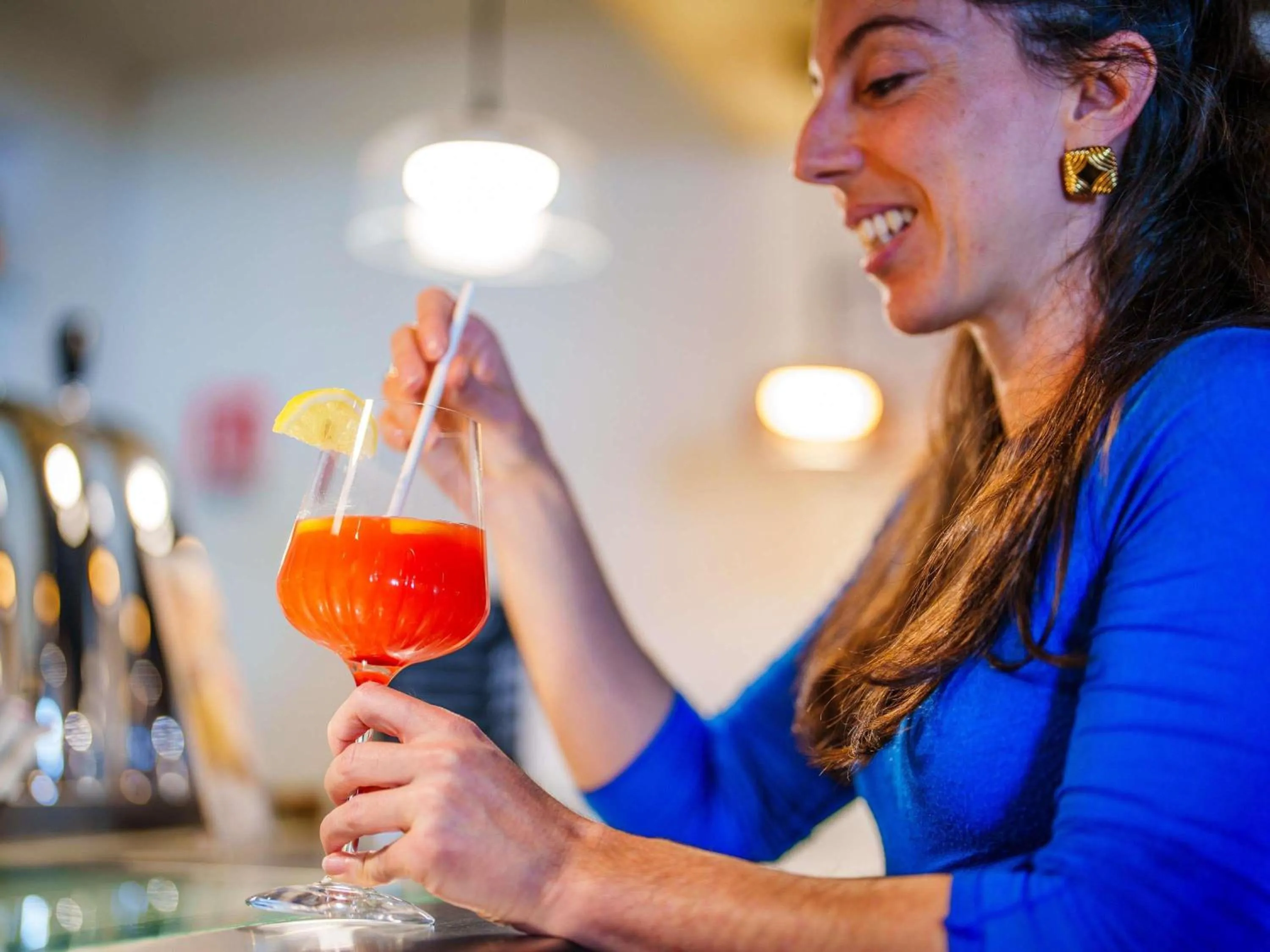 Lounge or bar in Novotel Saint Avold