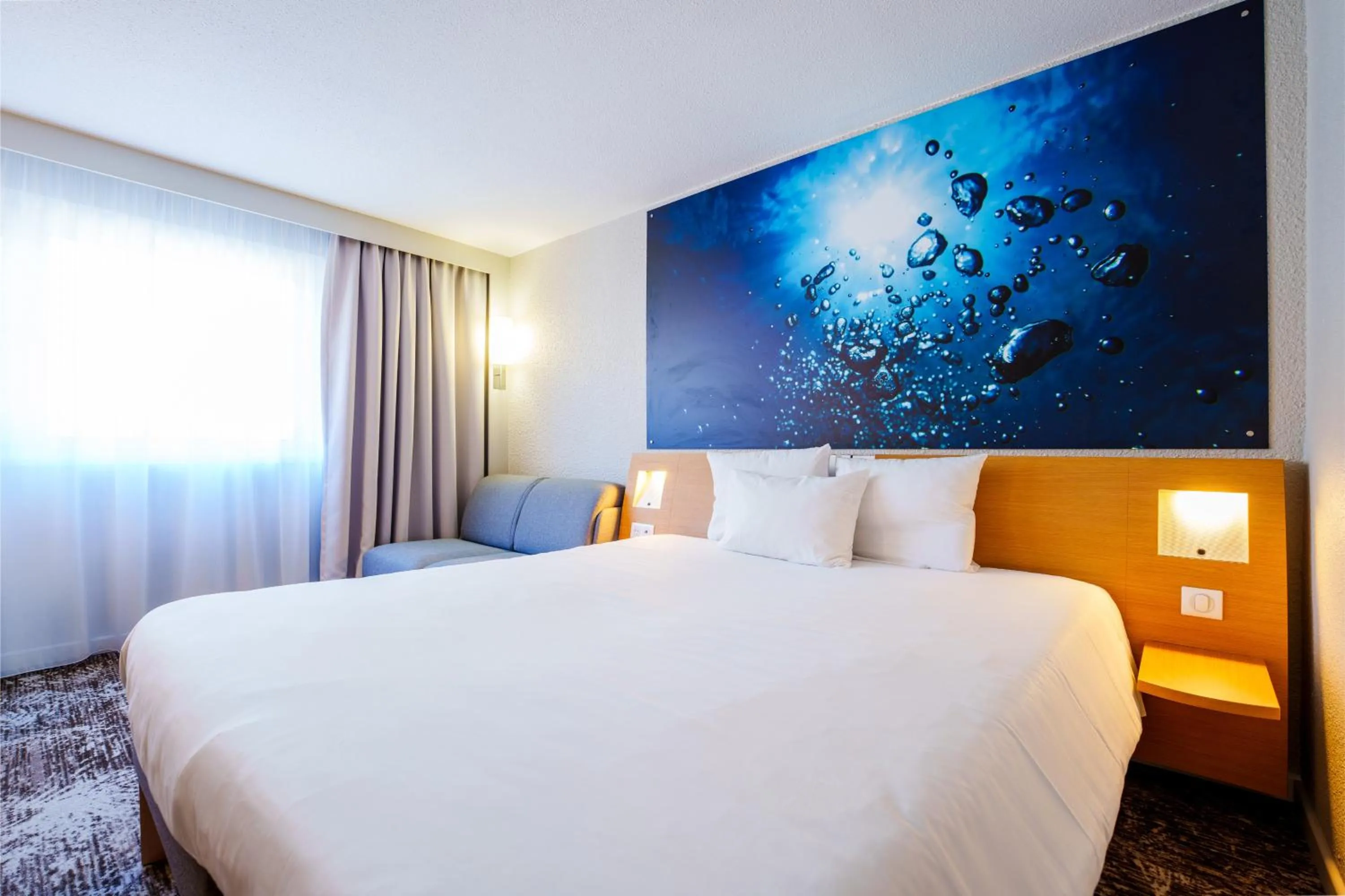 Bedroom, Bed in Novotel Saint Avold