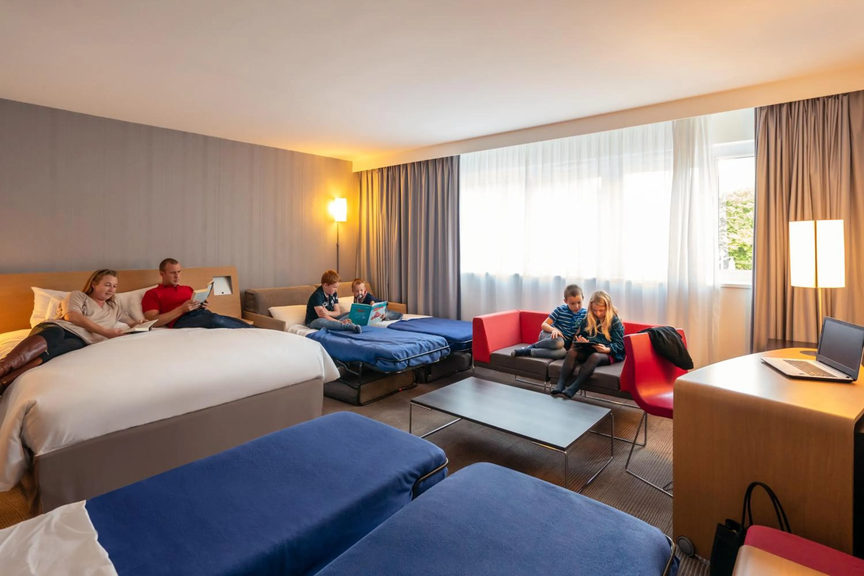 Bed in Novotel Roissy Saint Witz