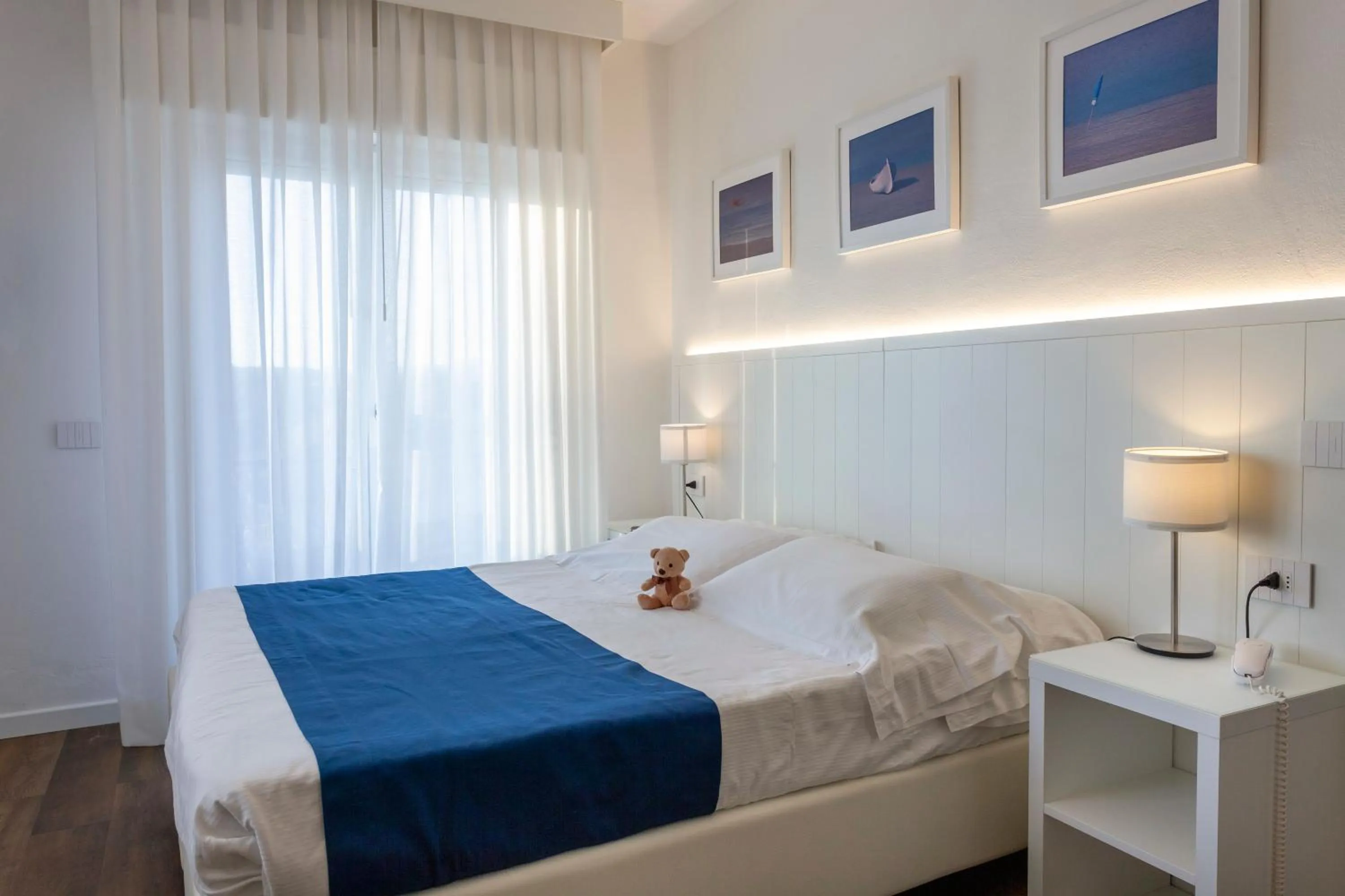 Bed in Hotel Tarabella