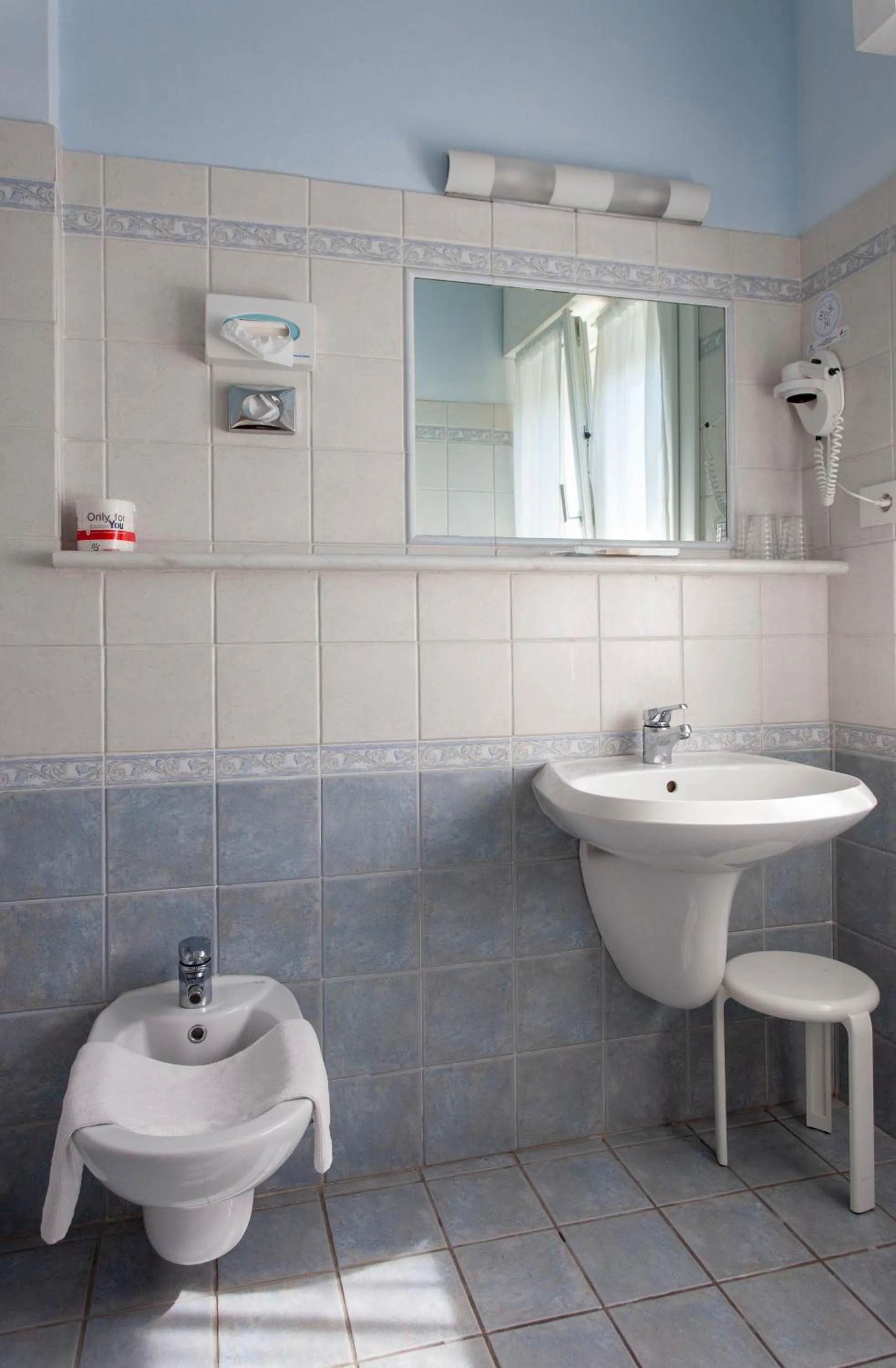 Bathroom in Hotel Tarabella