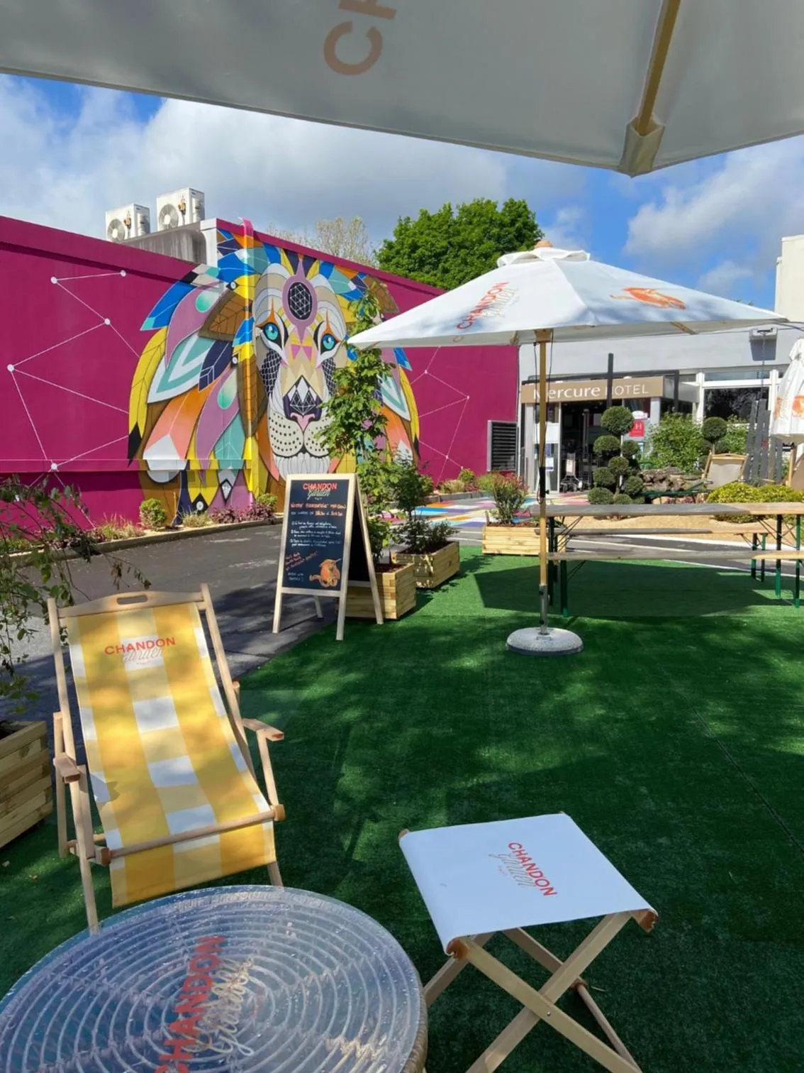 Garden in Mercure Reims Parc Des Expositions