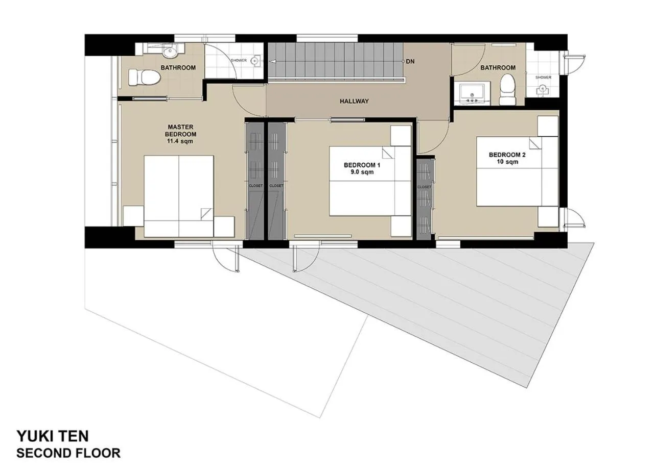 Floor plan in Yuki Ten by H2 Life