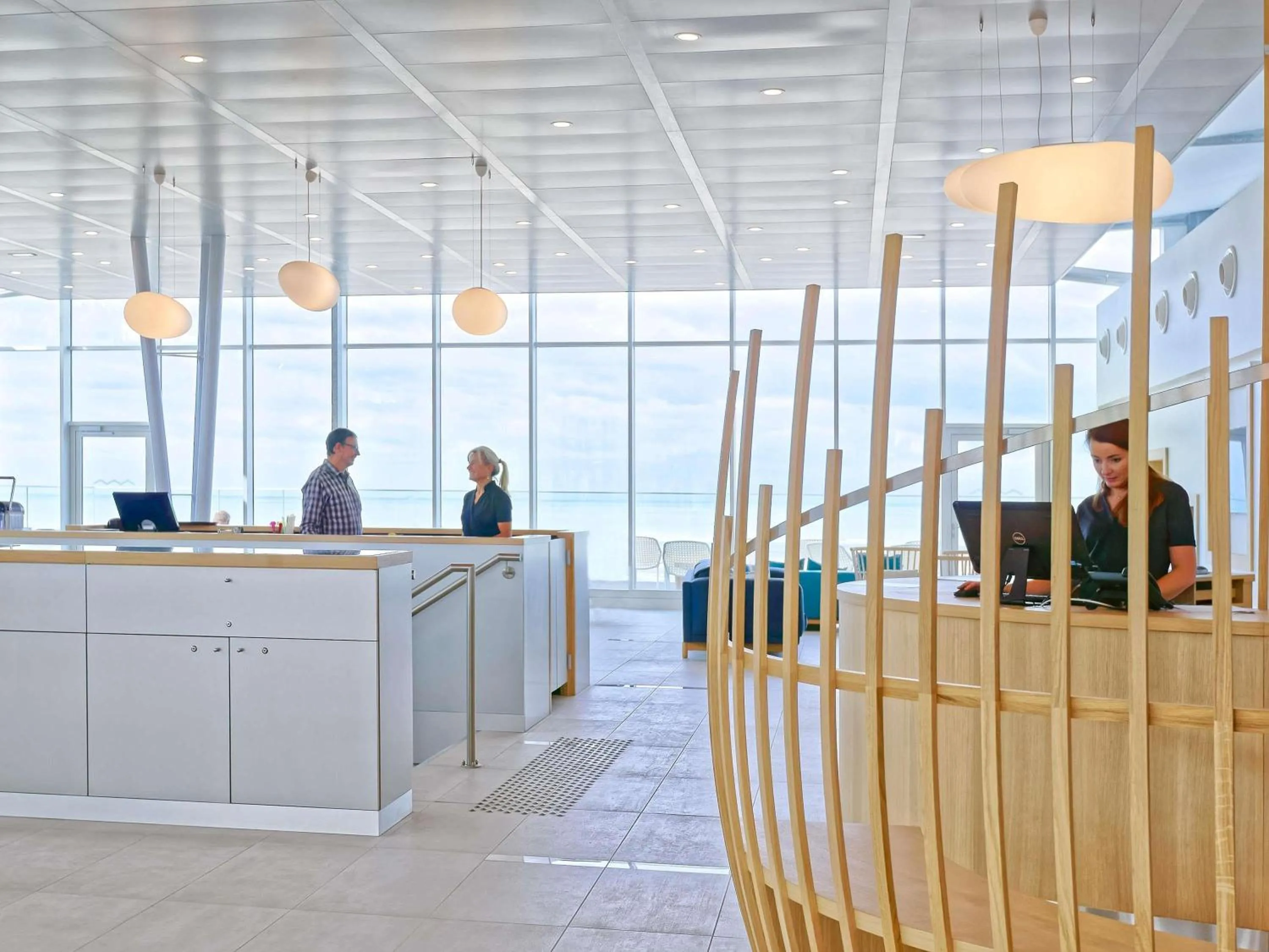 Lounge or bar in Novotel Thalassa Le Touquet