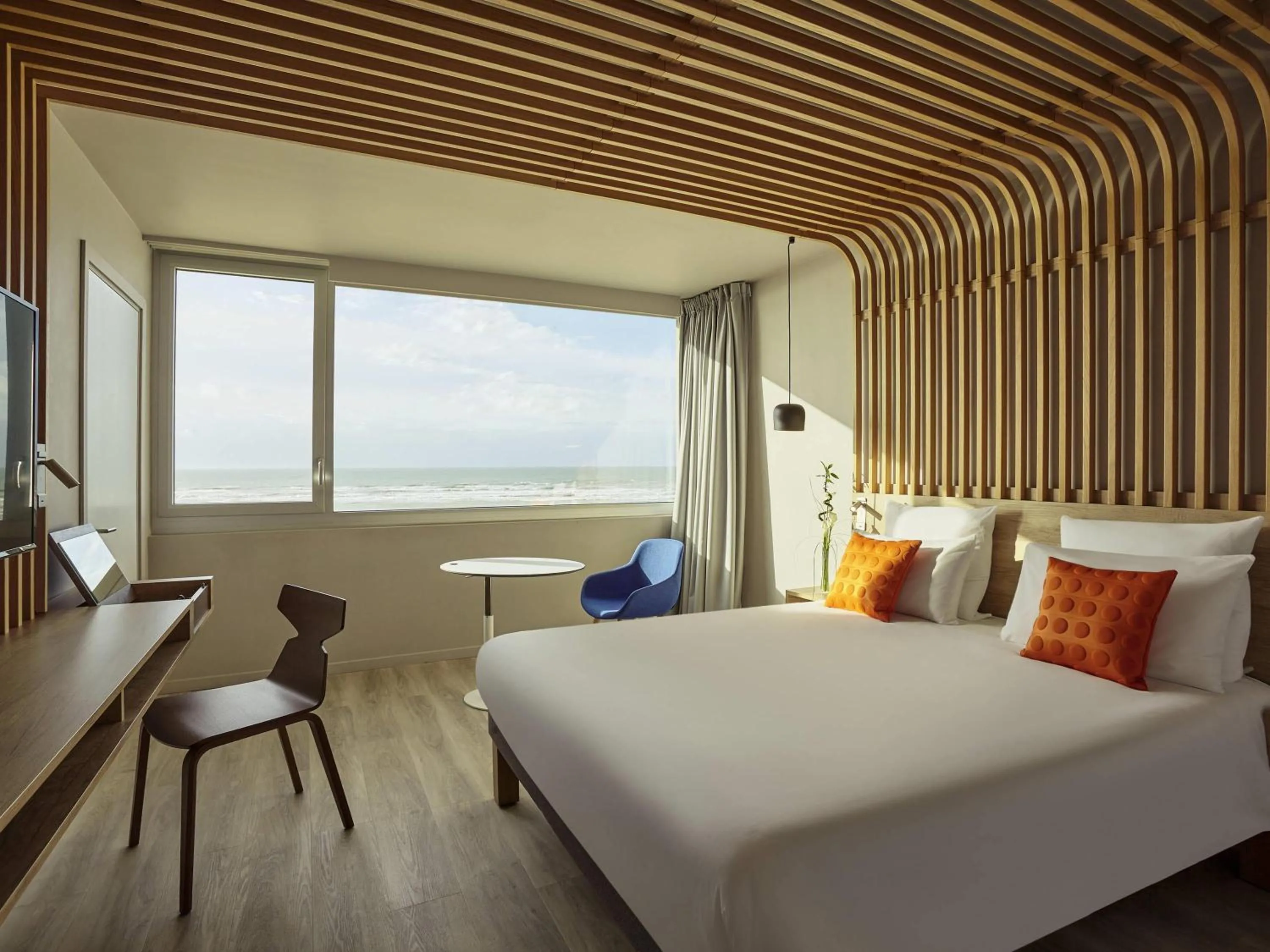 Bedroom, Bed in Novotel Thalassa Le Touquet