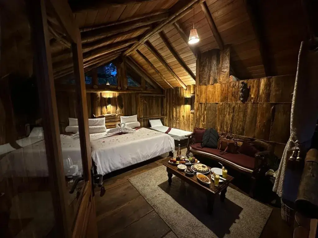 Triple Room with Lake View in Eco Creations Nuwaraeliya Triple Room with Lake View in Eco Creations Nuwaraeliya