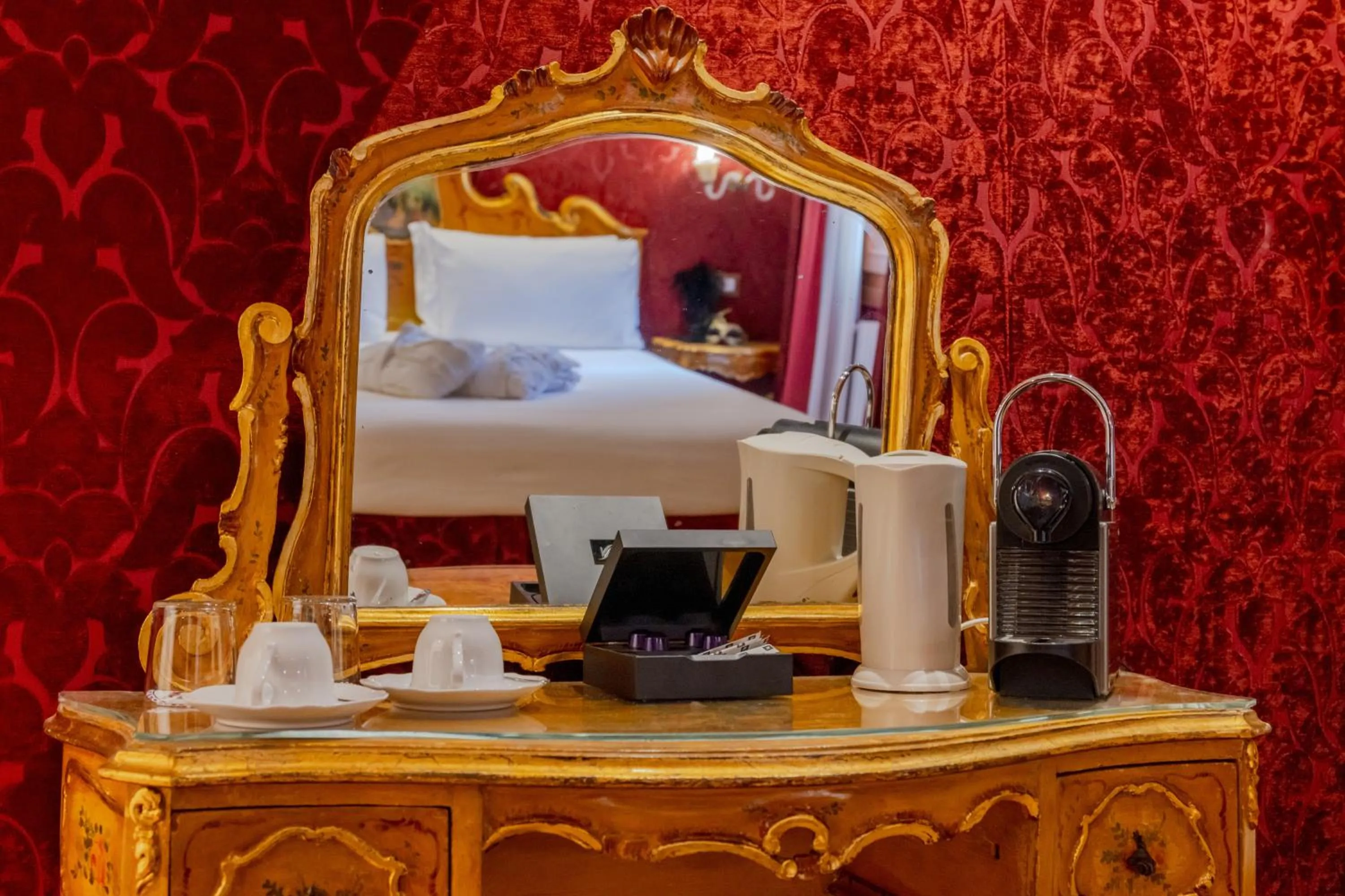 Coffee/tea facilities, Bed in Ca Dell'Arte