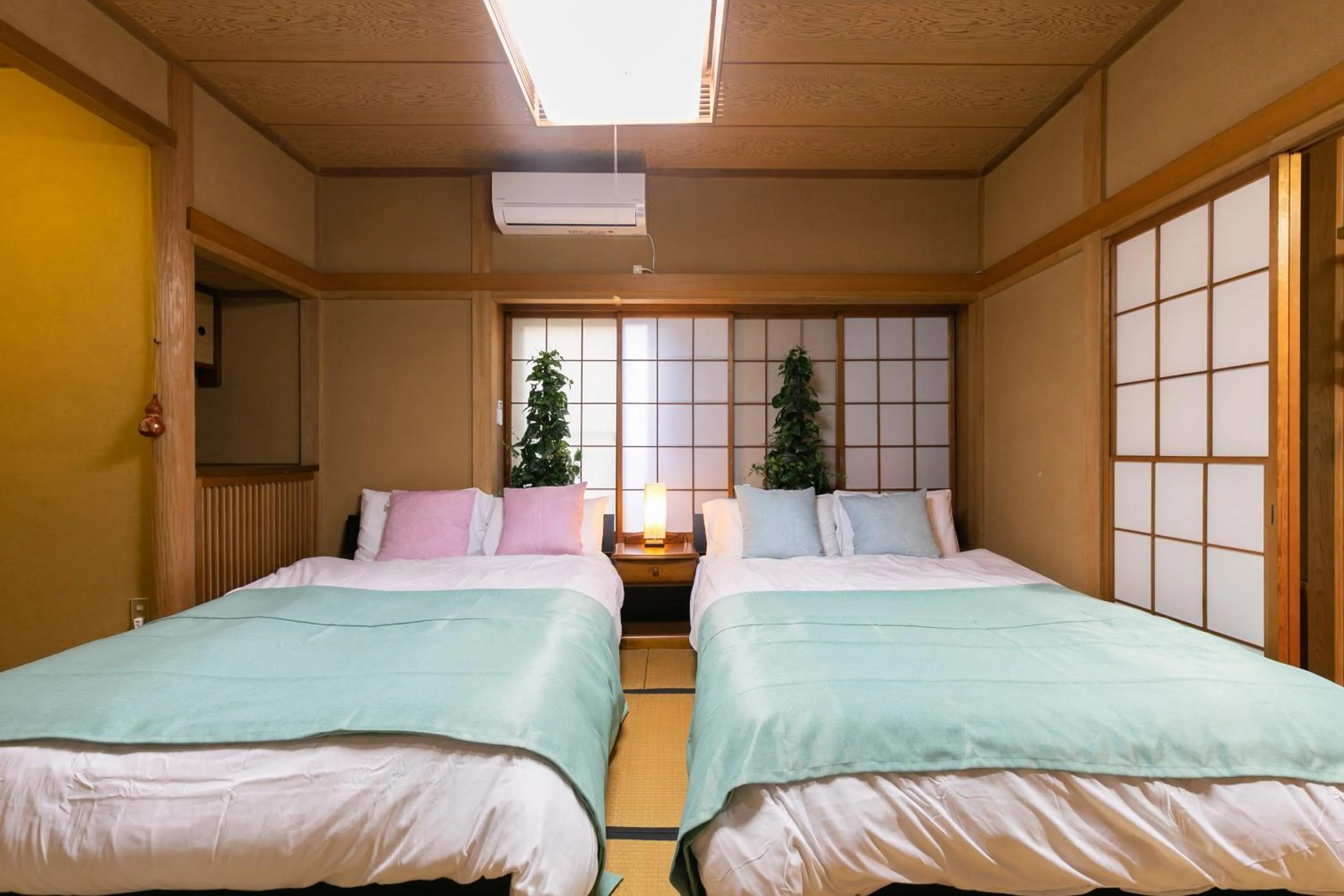 Bed in Shinjuku Japanese-style two storey house