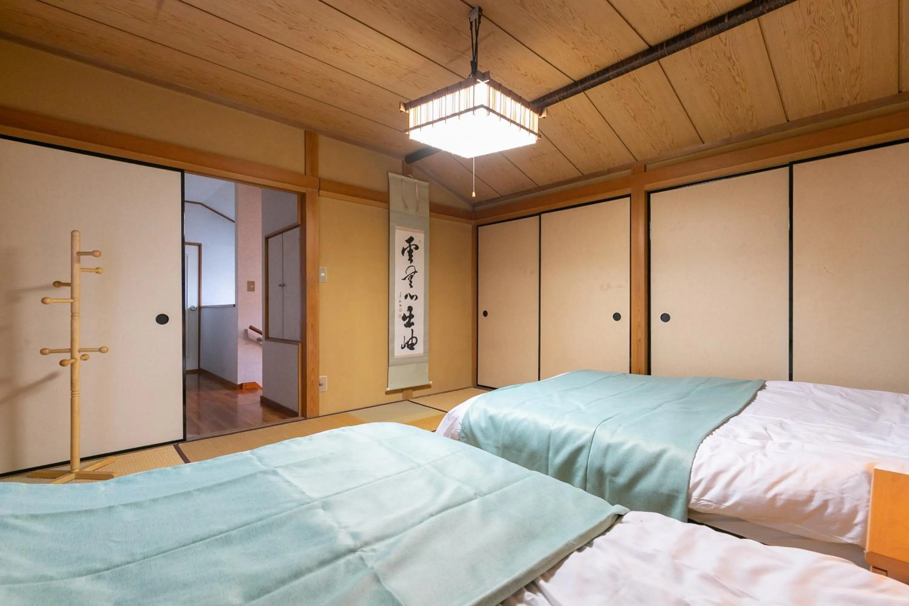 Bed in Shinjuku Japanese-style two storey house