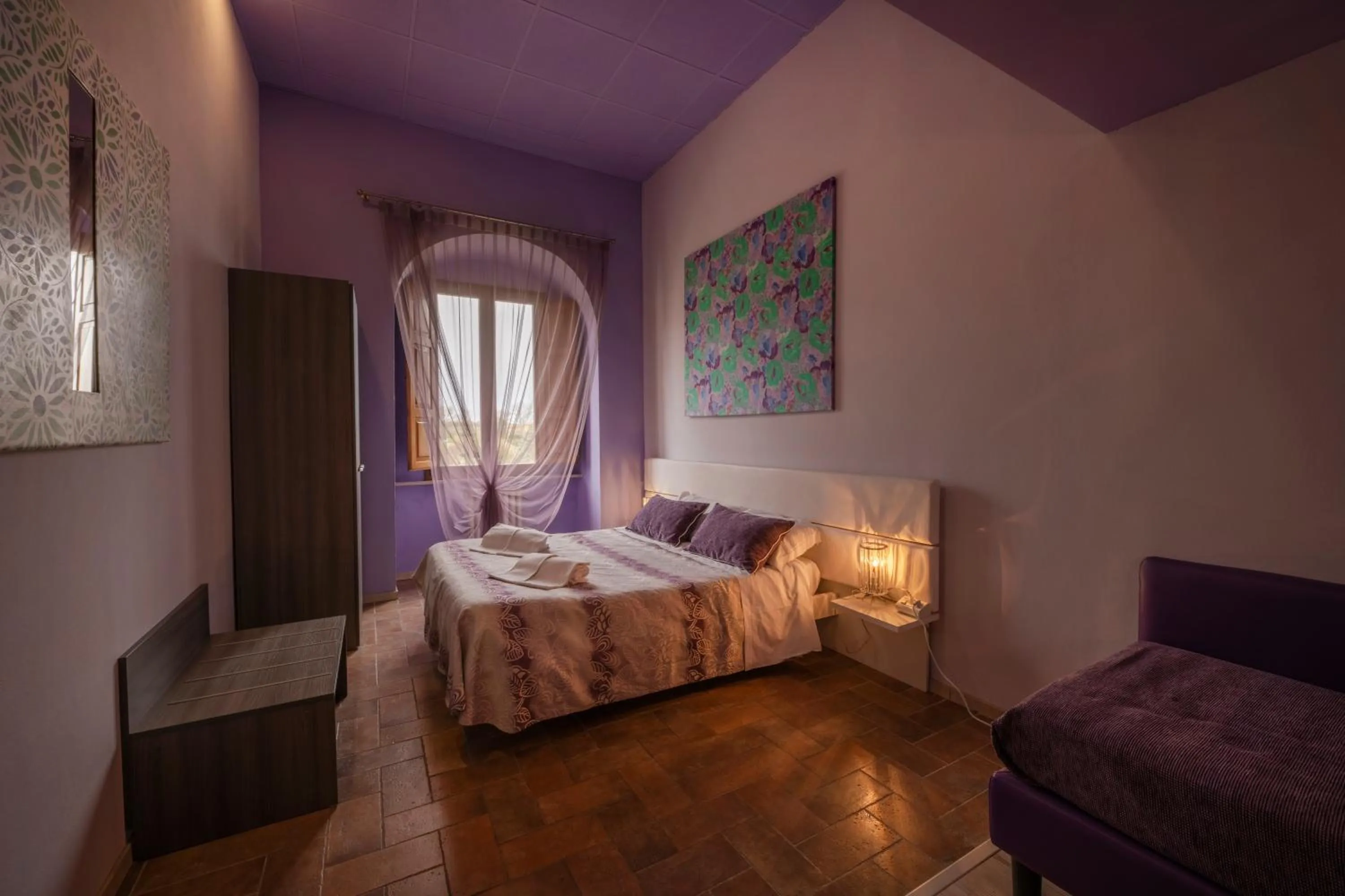 Bedroom, Bed in Hotel Palazzo Renieri - 3stelle S