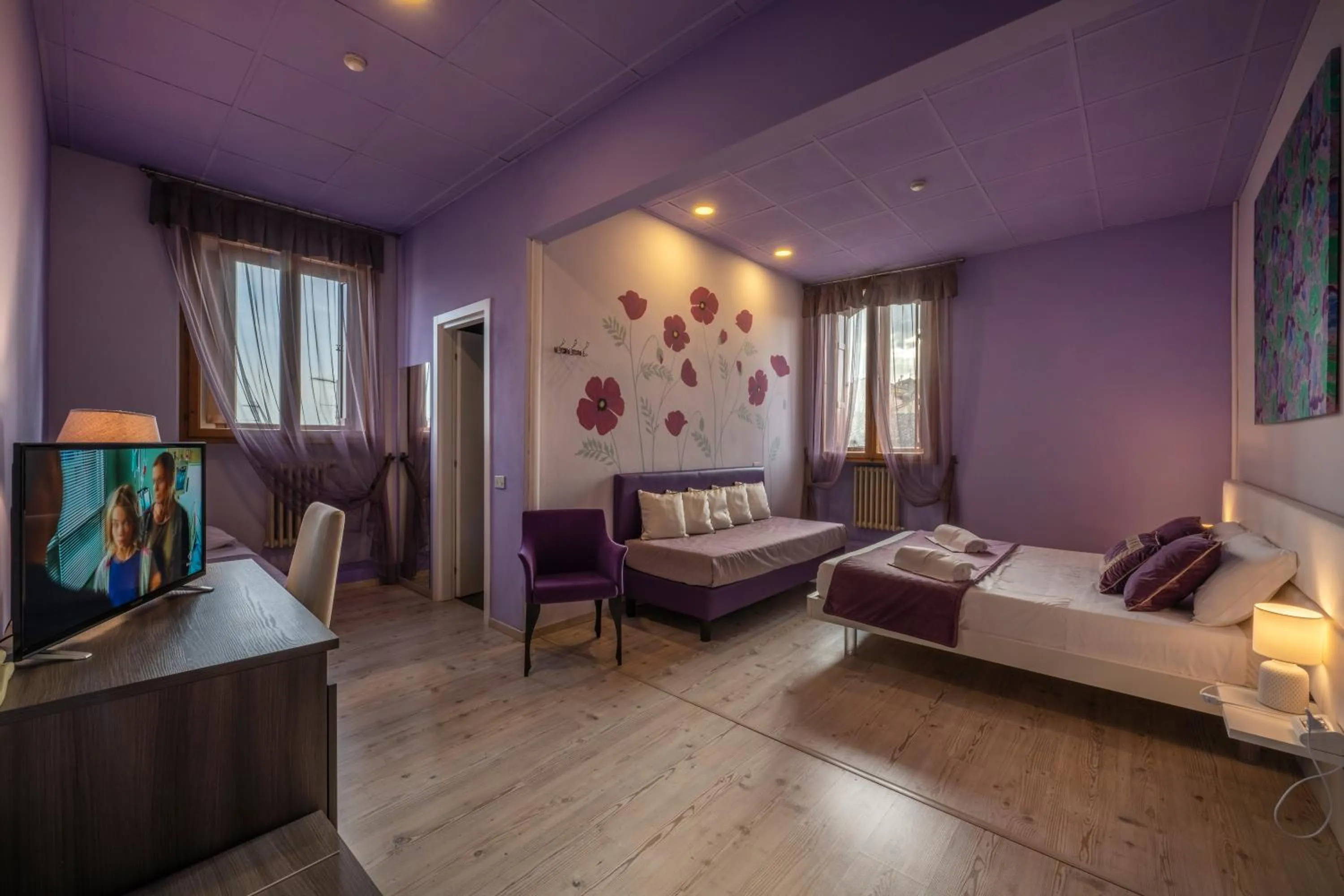 Bed in Hotel Palazzo Renieri - 3stelle S