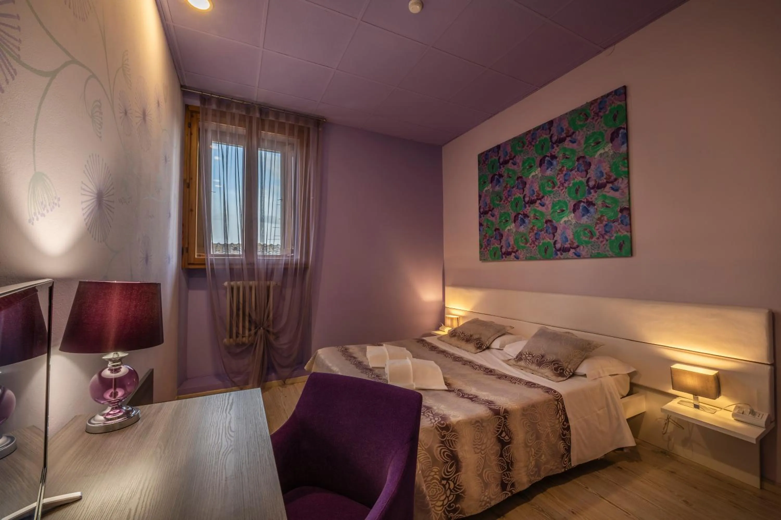 Bedroom, Bed in Hotel Palazzo Renieri - 3stelle S