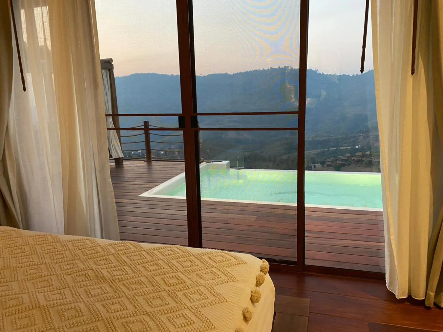 Bed in Grand Kokkod Khao Kho Resort