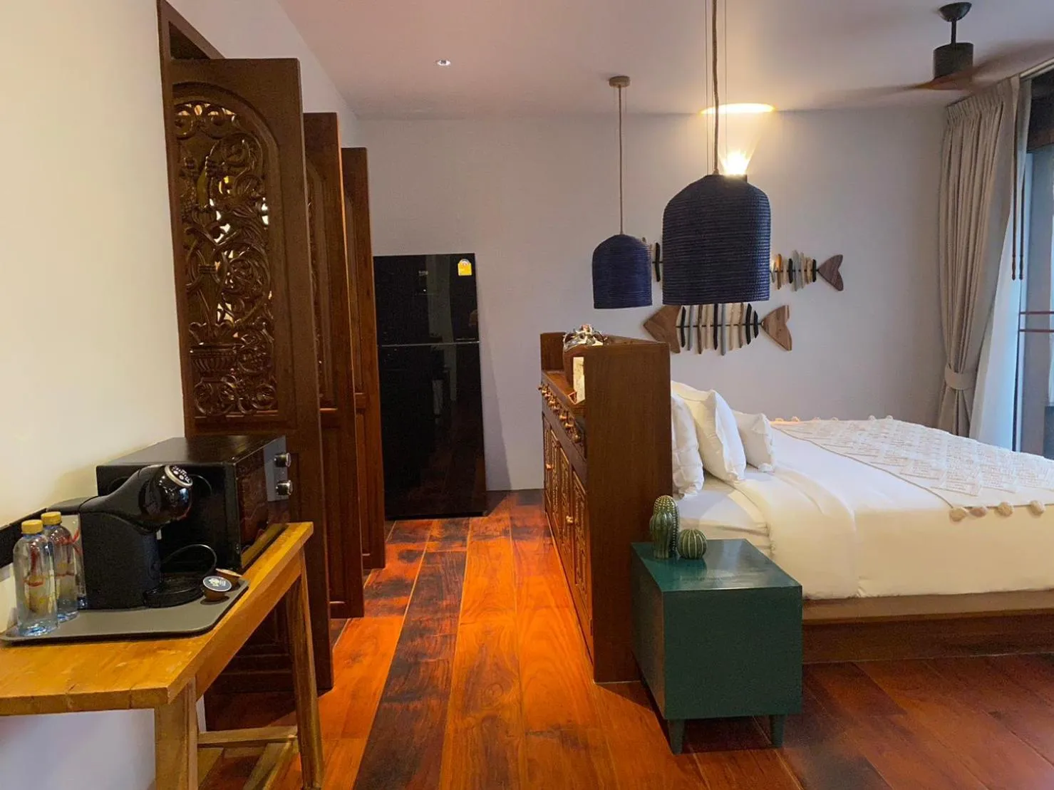 Bed in Grand Kokkod Khao Kho Resort