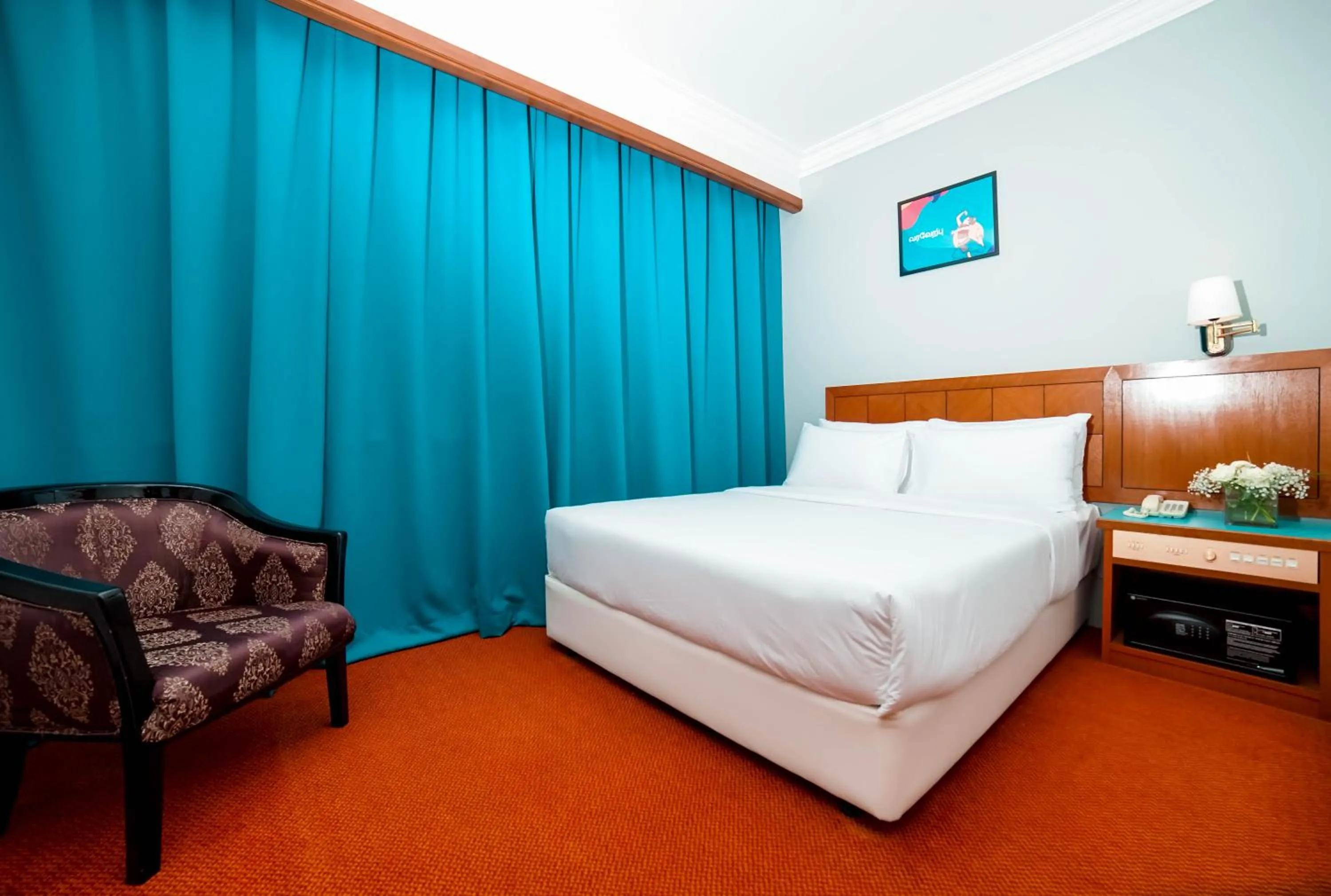 Bed in JO Hotel Johor Bahru