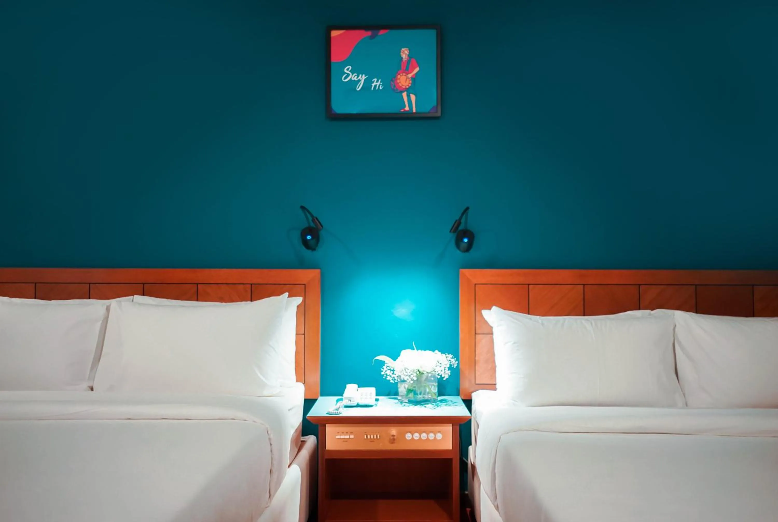 Bed in JO Hotel Johor Bahru