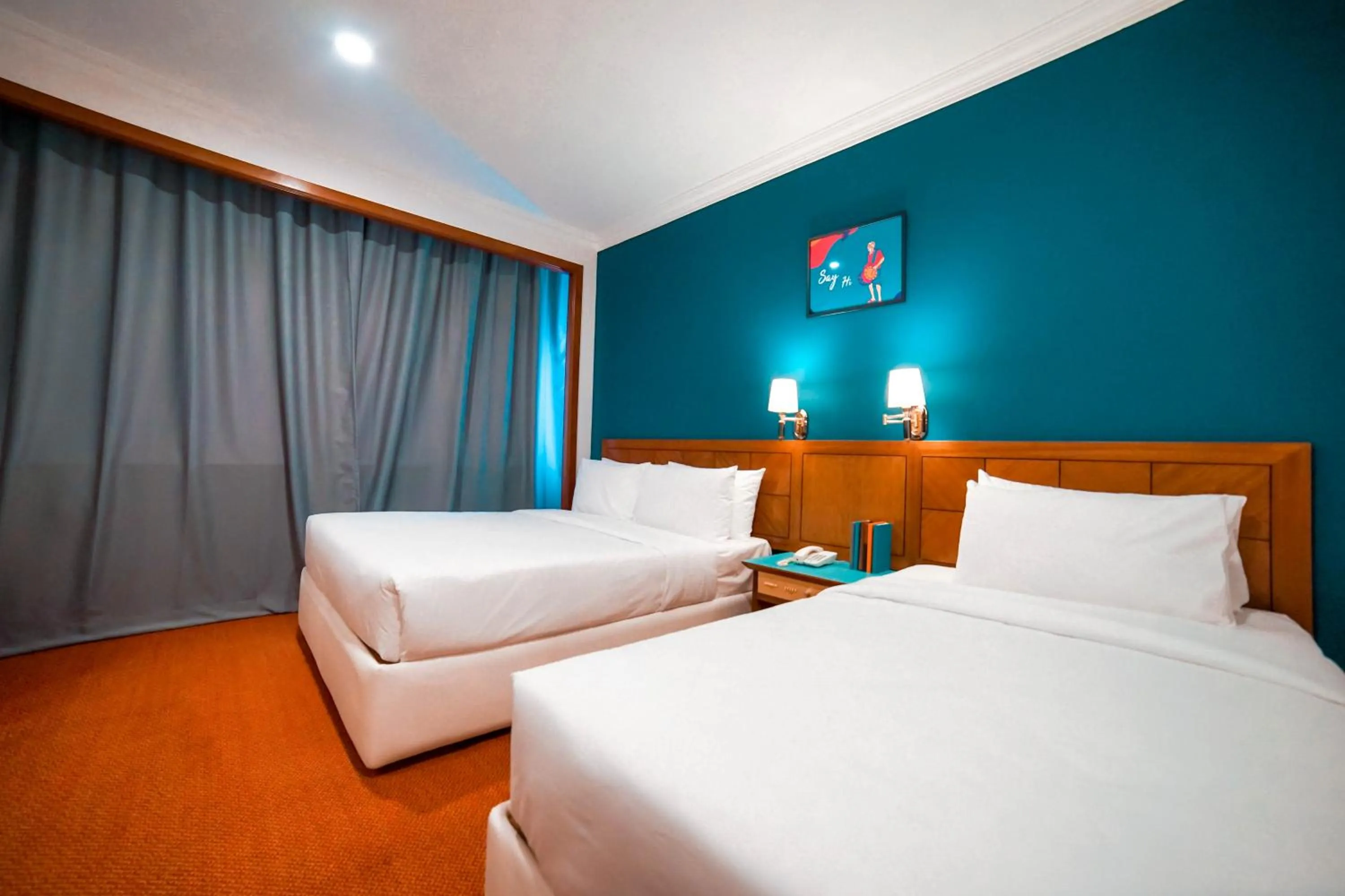 Bed in JO Hotel Johor Bahru