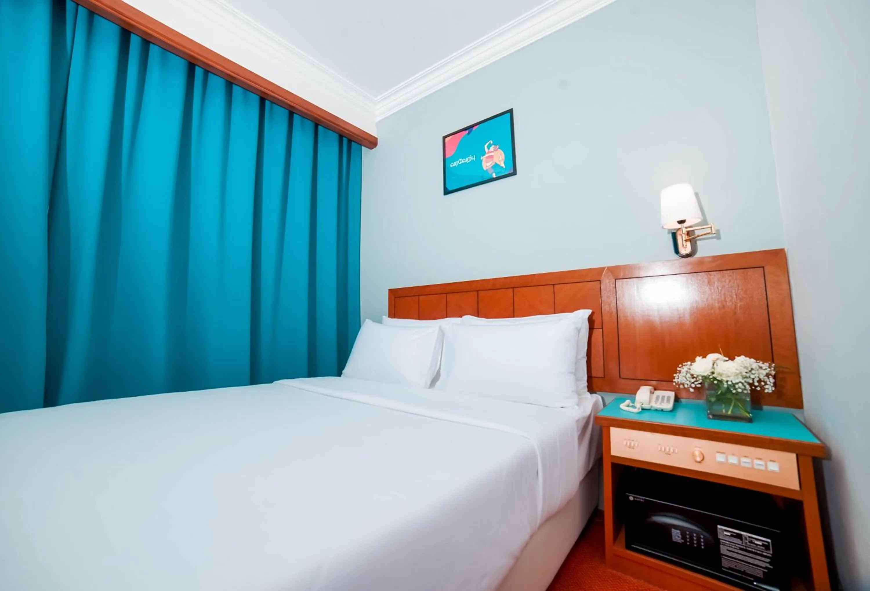 Bed in JO Hotel Johor Bahru