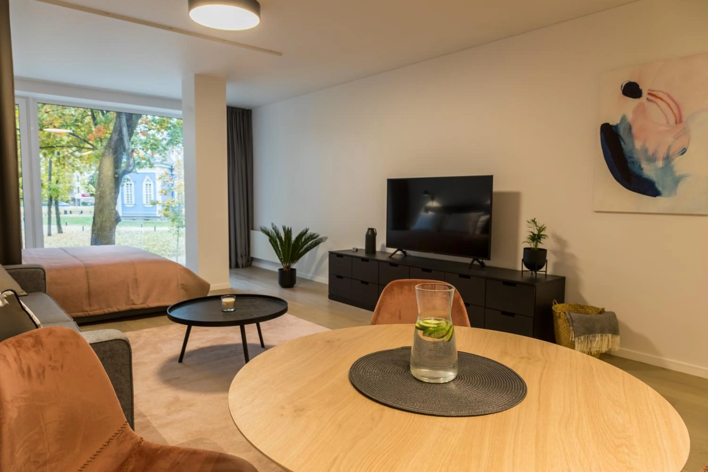 TV and multimedia in Apartment Hotel Laisve