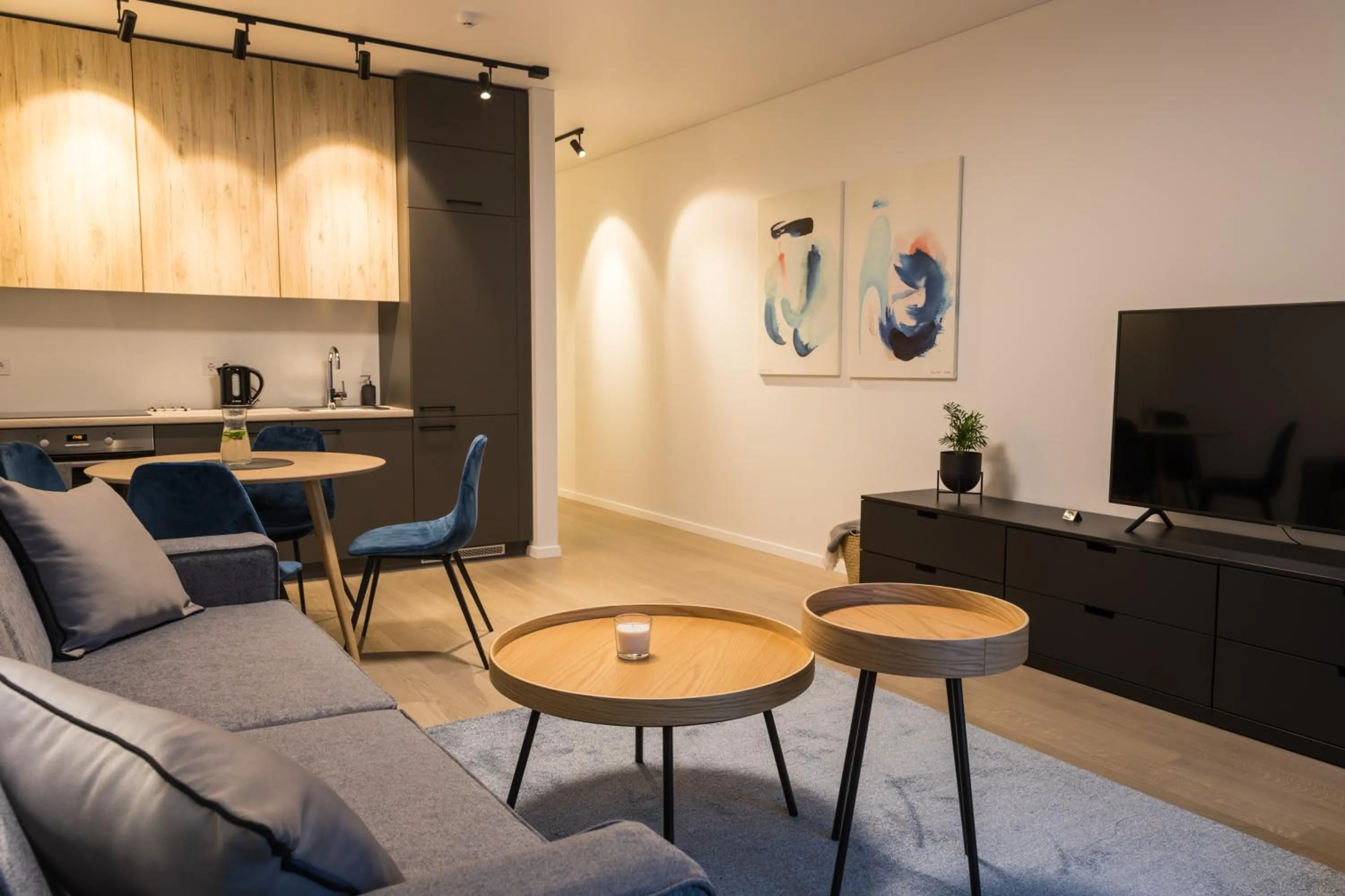 TV and multimedia in Apartment Hotel Laisve