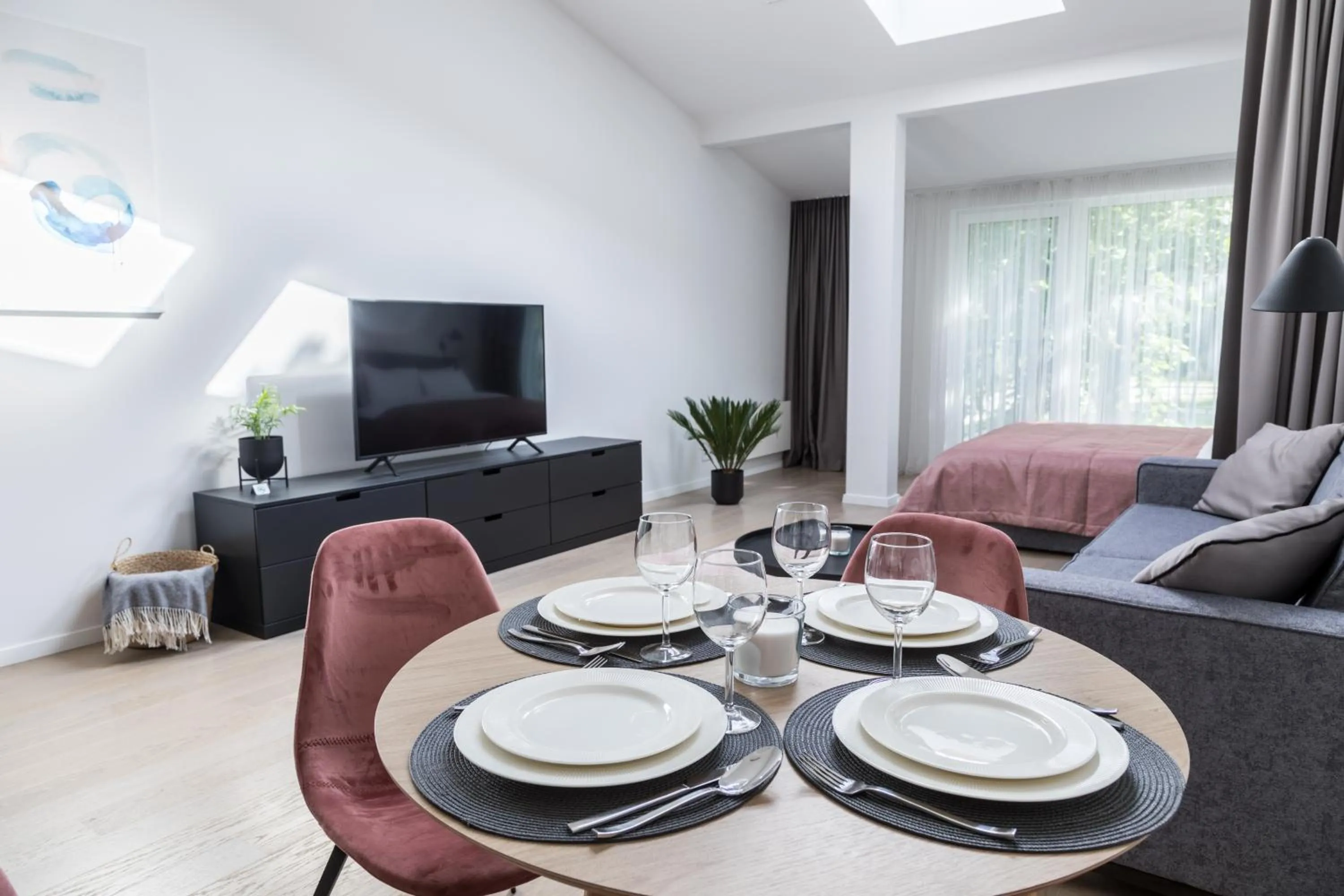 Living room in Apartment Hotel Laisve