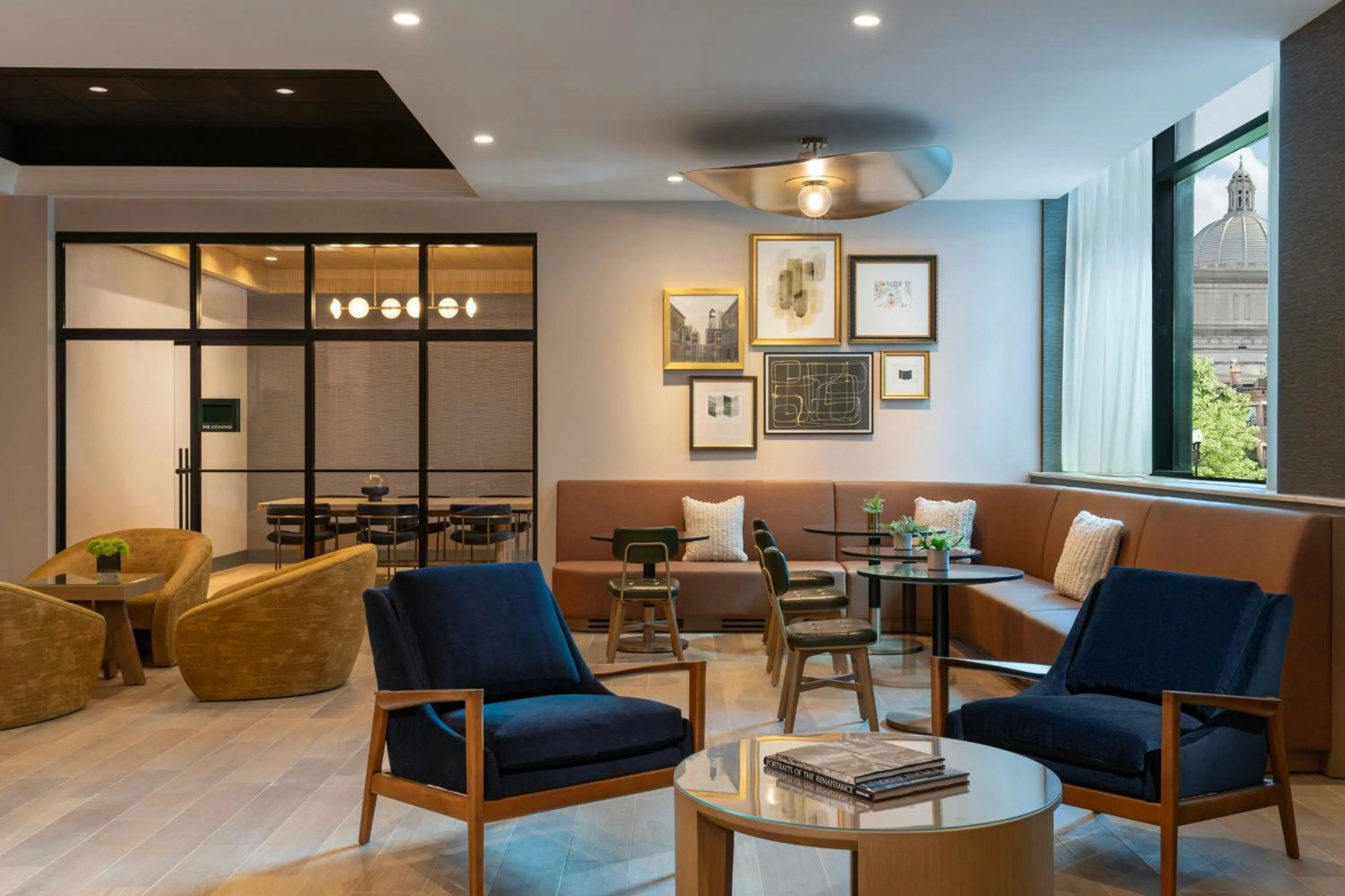 Lobby or reception in Sheraton Boston Hotel