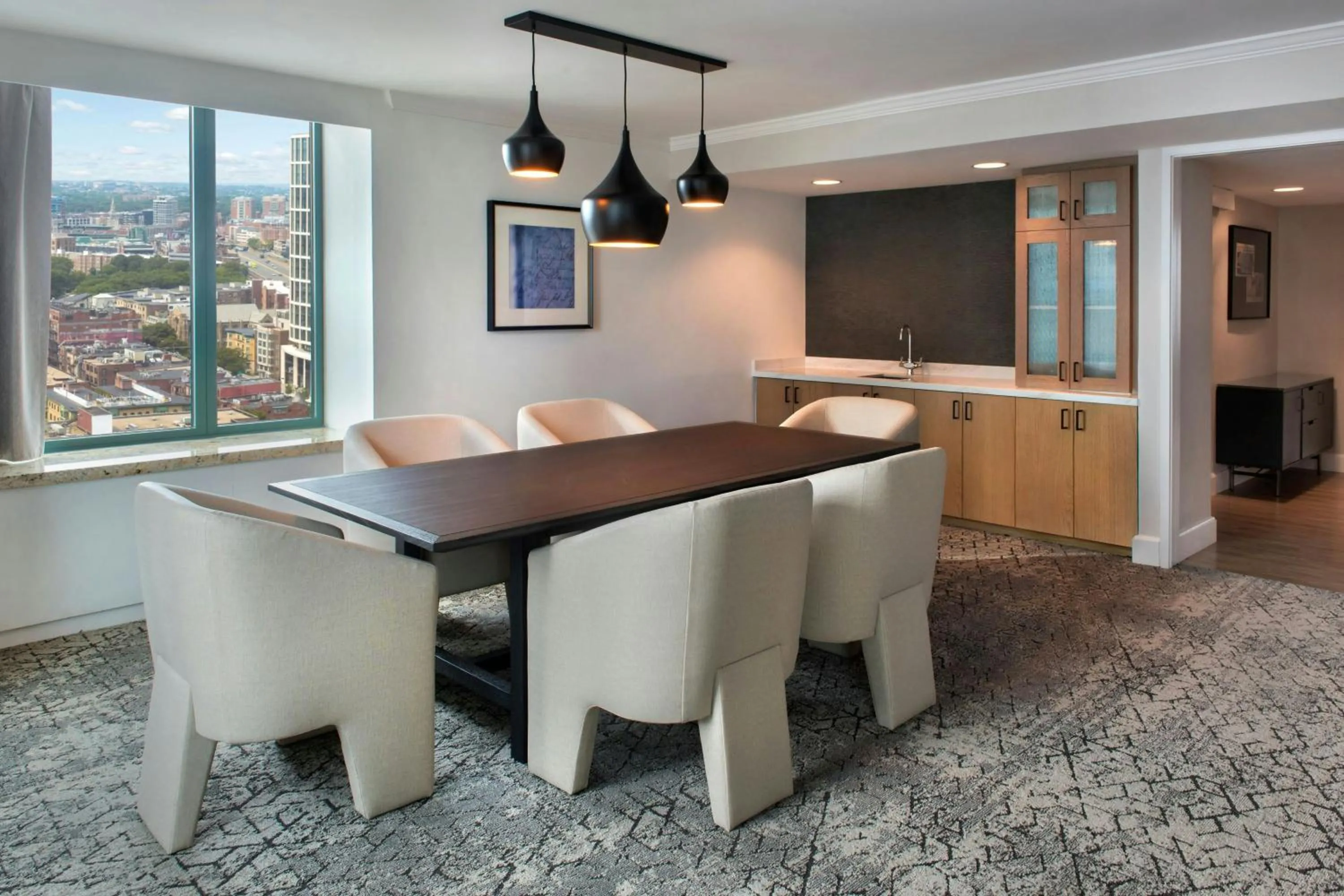 Photo of the whole room in Sheraton Boston Hotel