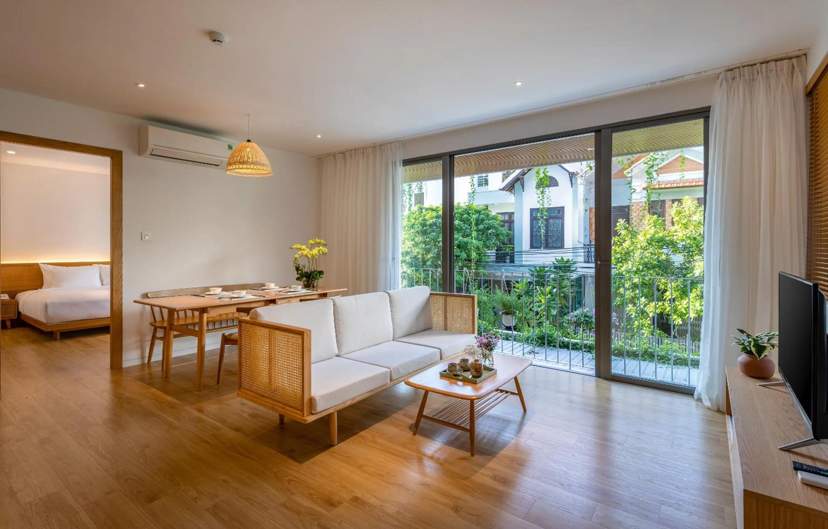 Bed in Prana Boutique Hotel and Apartments