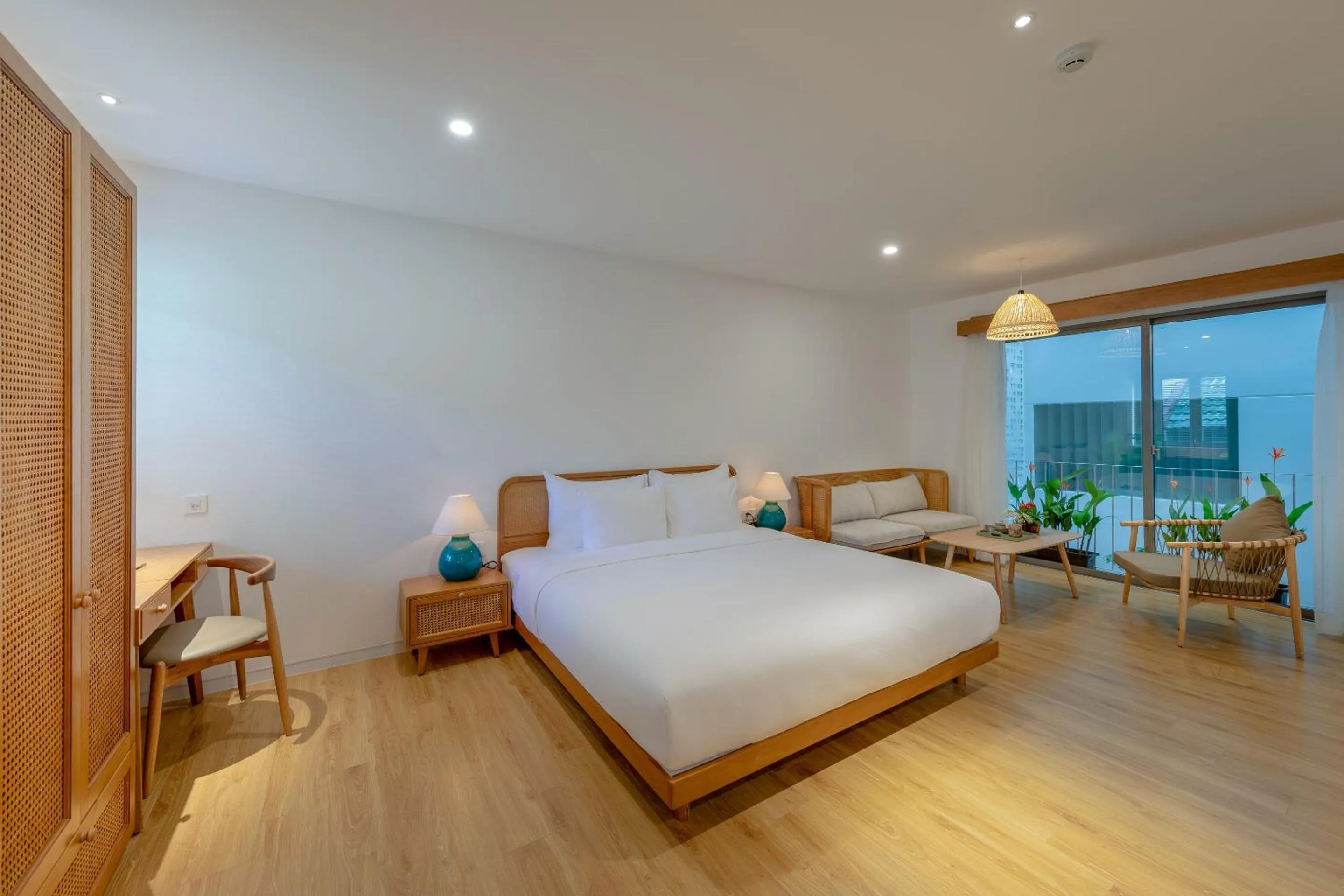 Bed in Prana Boutique Hotel and Apartments