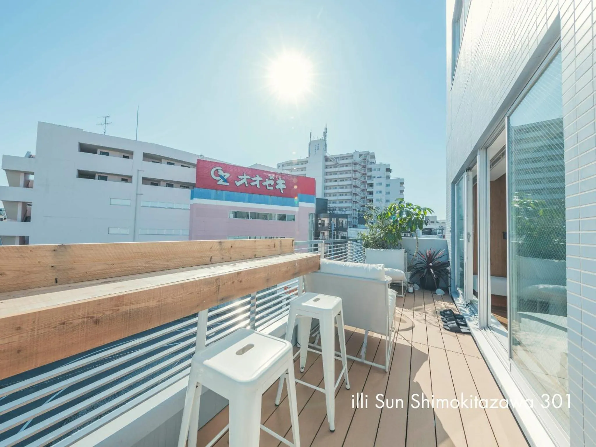 Balcony/Terrace in illi Sun Shimokitazawa