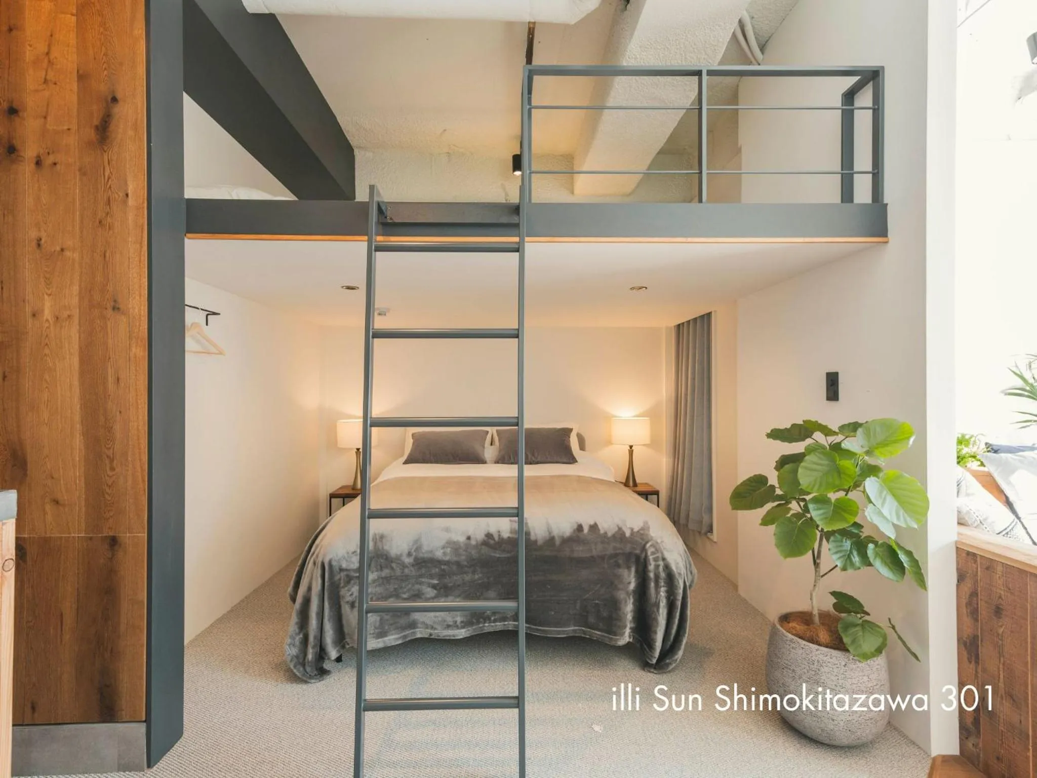 Bed in illi Sun Shimokitazawa