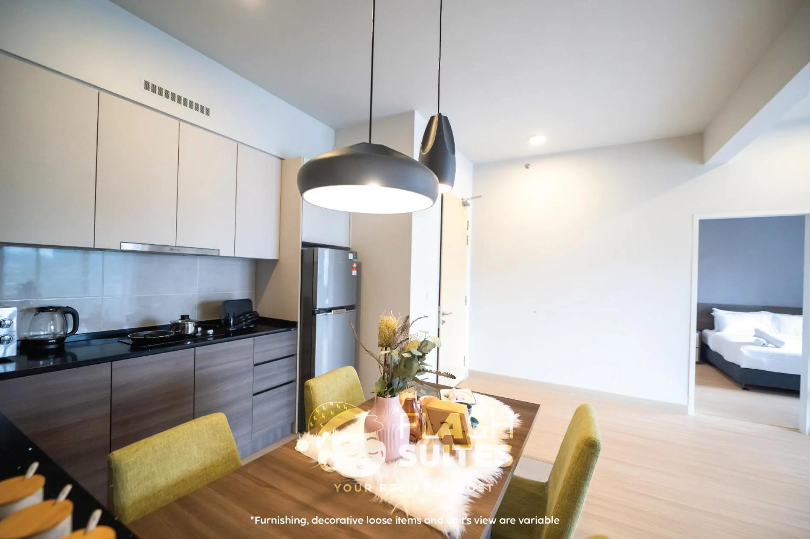 Kitchen or kitchenette in Windmill Upon Hills Premium Suites Genting Highland