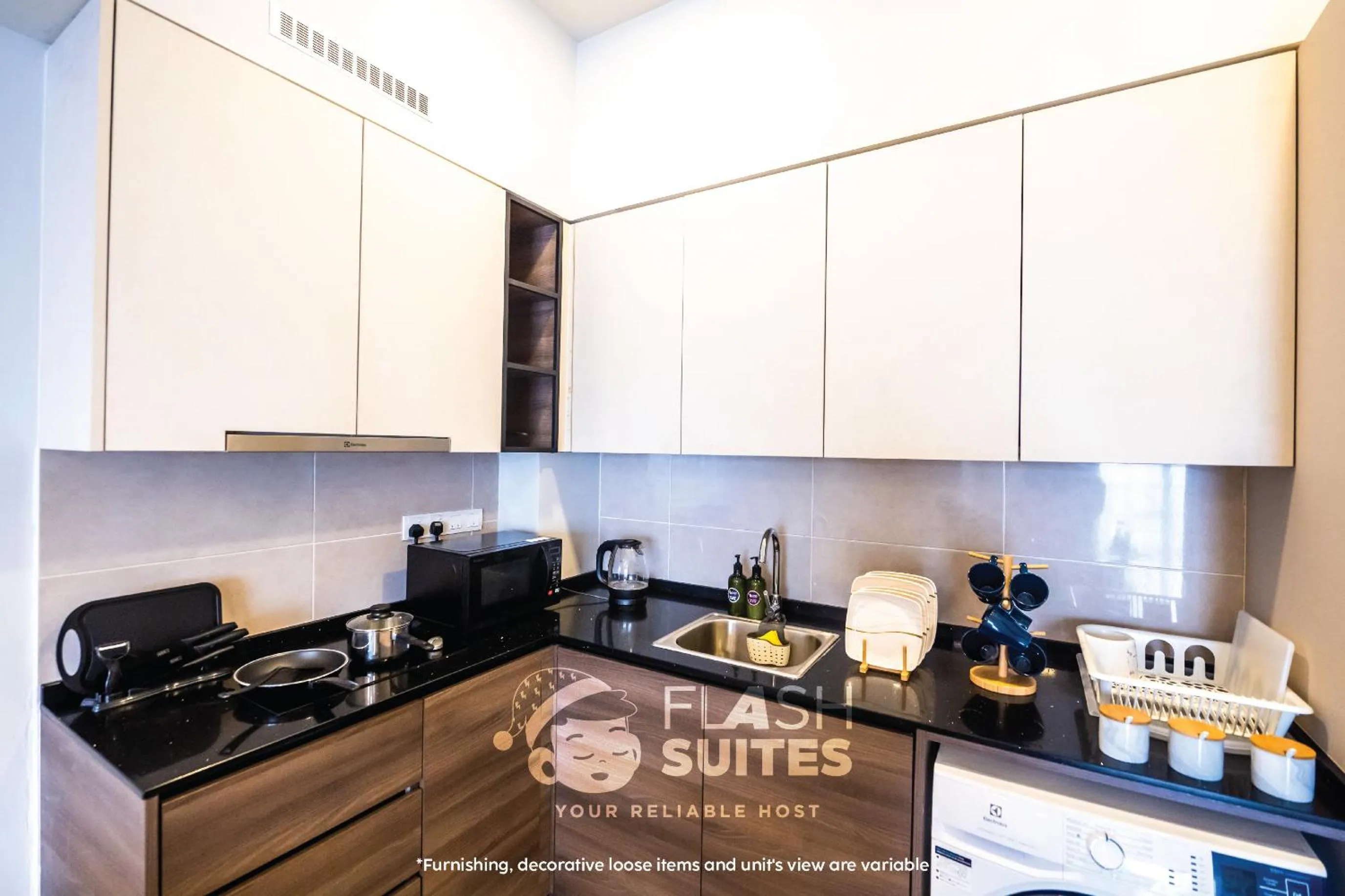 Kitchen or kitchenette in Windmill Upon Hills Premium Suites Genting Highland