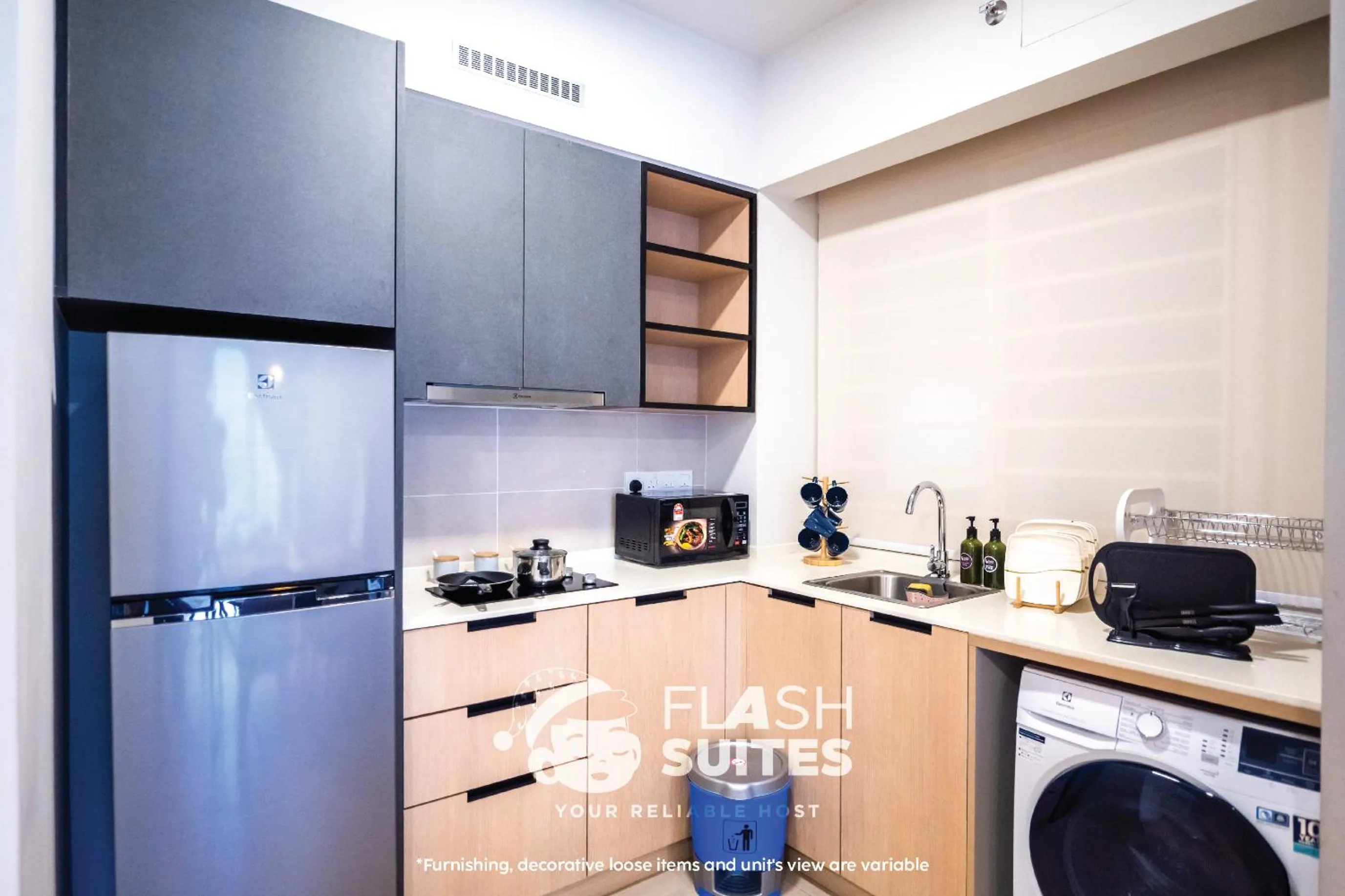 Kitchen or kitchenette in Windmill Upon Hills Premium Suites Genting Highland