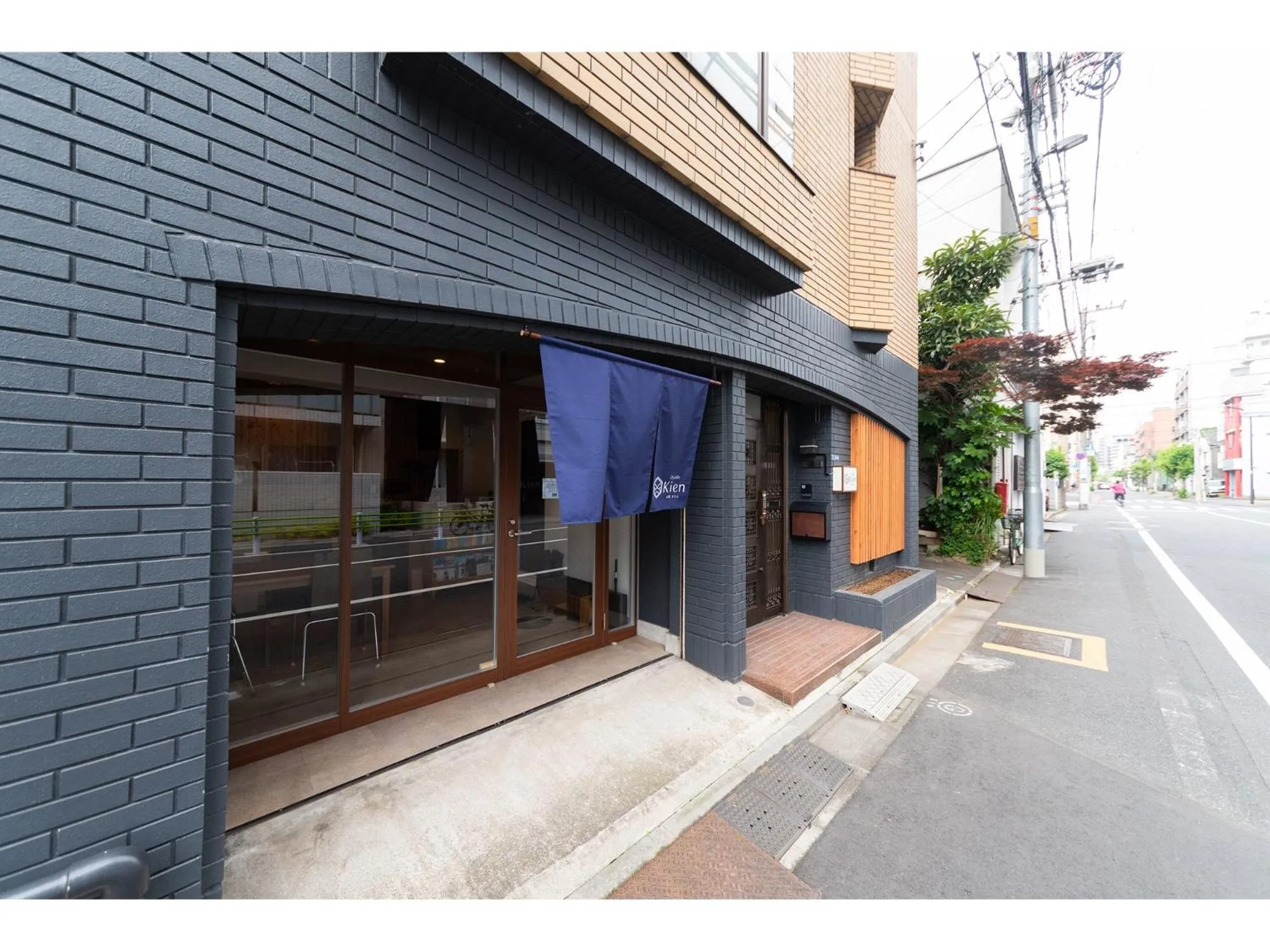 Facade/entrance in Oyado Kien Ryogoku