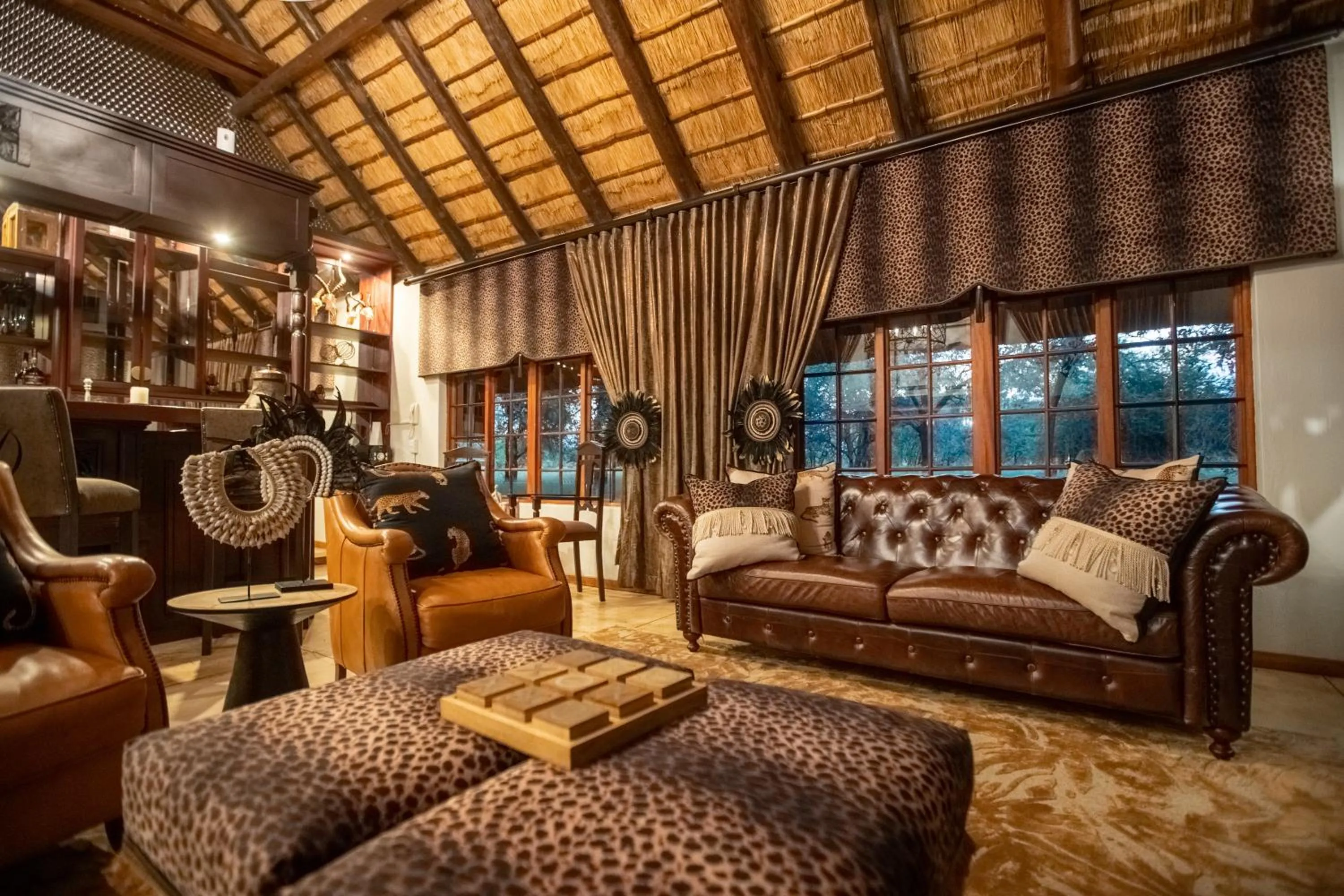 Lounge or bar in Kilima Private Game Reserve & Spa