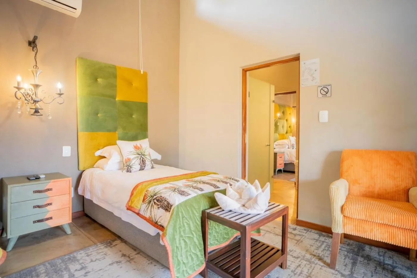 Bed in Kilima Private Game Reserve & Spa