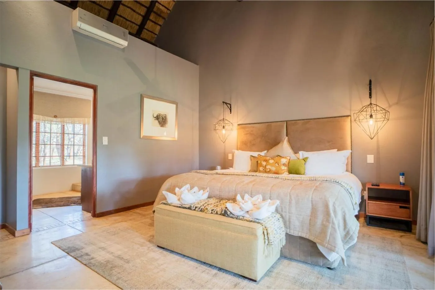 Bedroom, Bed in Kilima Private Game Reserve & Spa