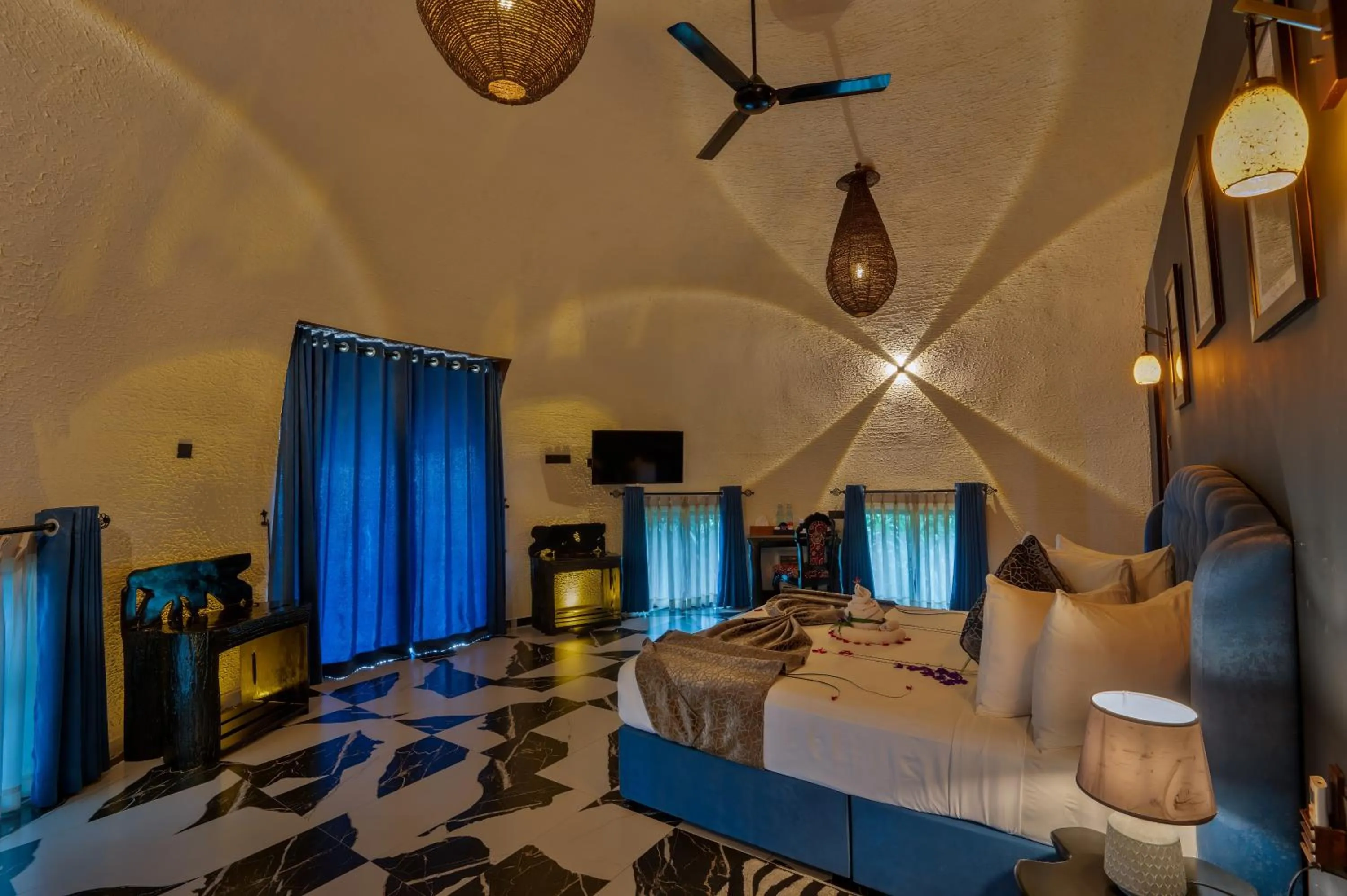 Bed in Dream Cliff Mountain Resort