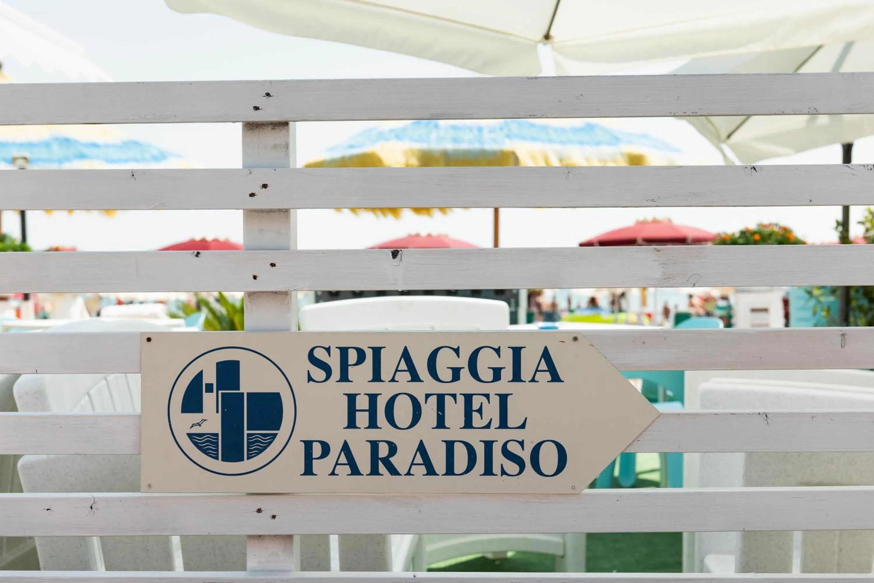 Beach in Hotel Paradiso