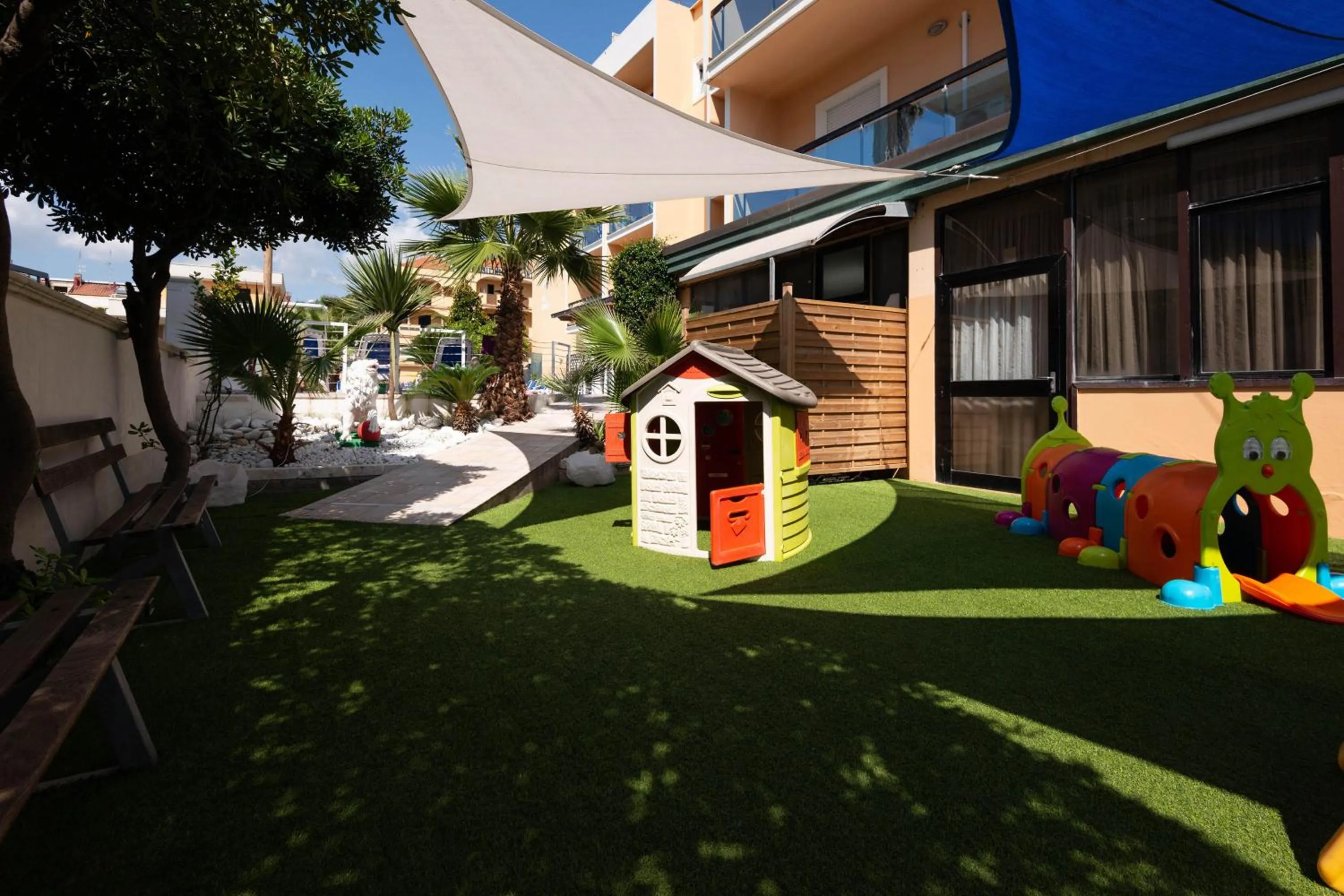 Children play ground in Hotel Paradiso