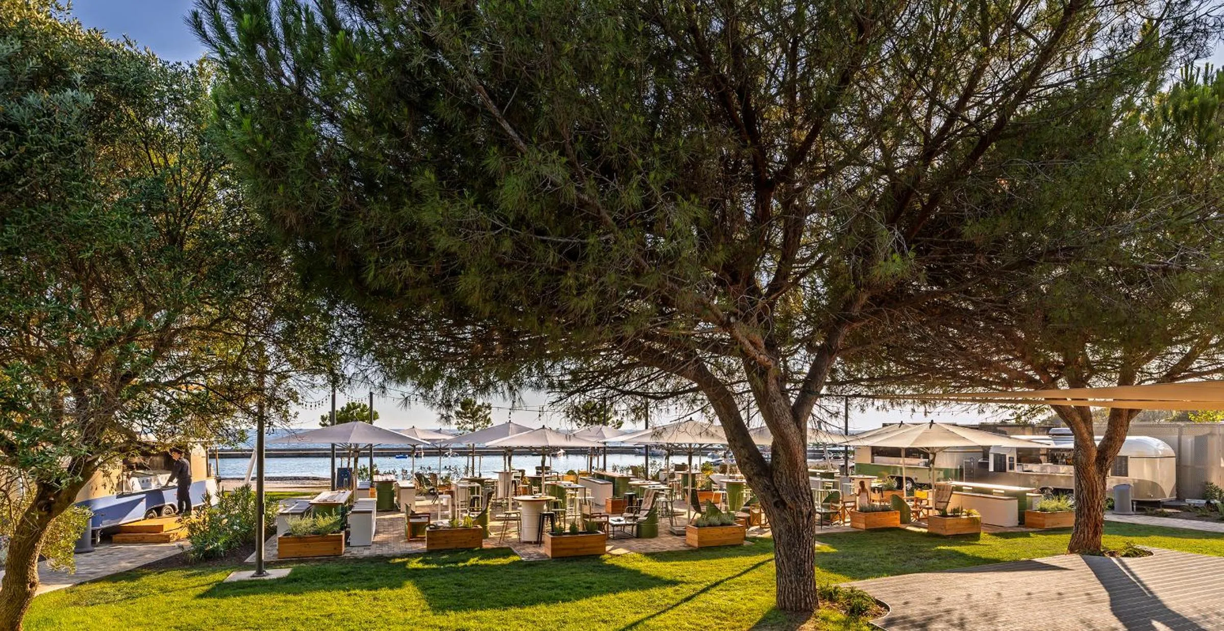 Lounge or bar in Maistra Camping Amarin Mobile homes