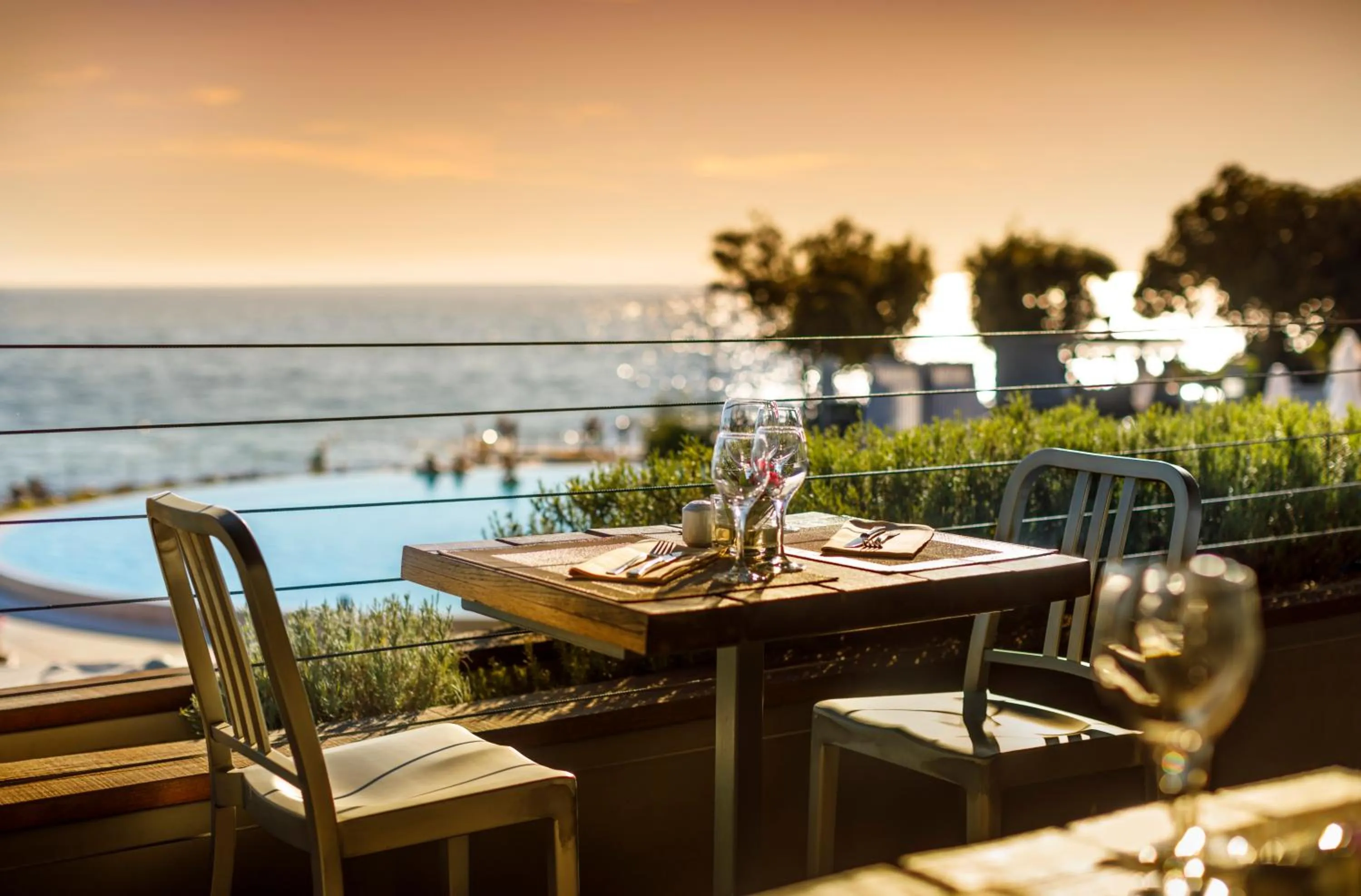 Restaurant/places to eat in Maistra Camping Amarin Mobile homes