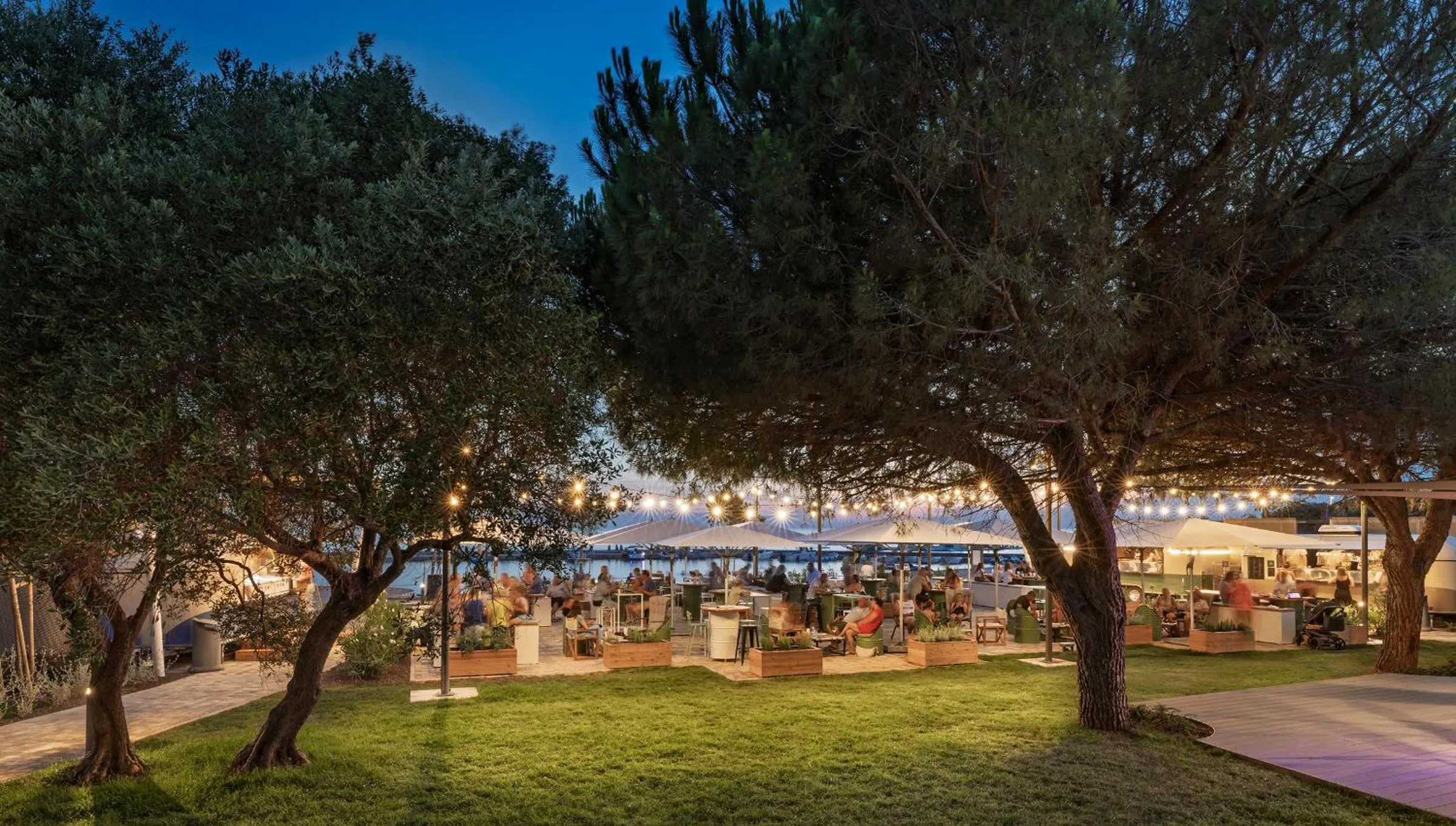 Lounge or bar in Maistra Camping Amarin Mobile homes