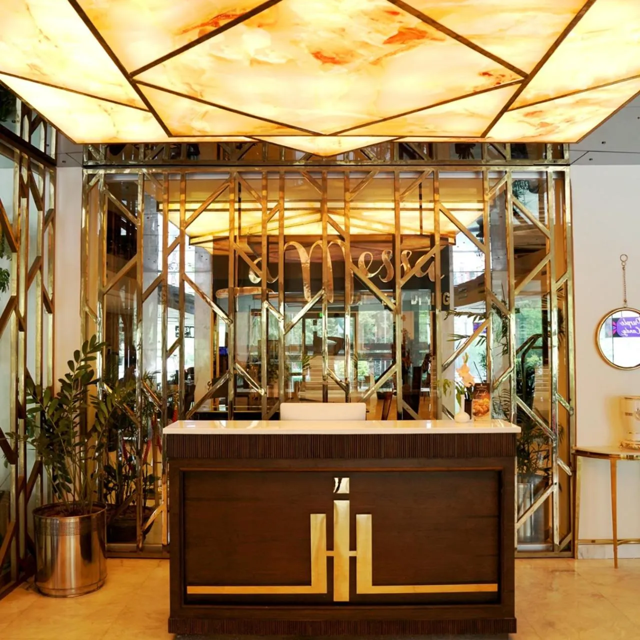 Lobby or reception in Indigo Heights Hotel & Suites