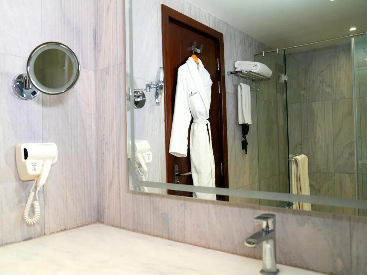 Bathroom in Indigo Heights Hotel & Suites