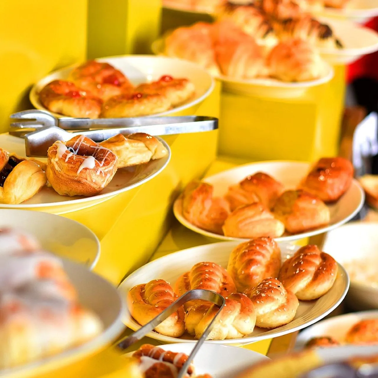 Buffet breakfast in Indigo Heights Hotel & Suites